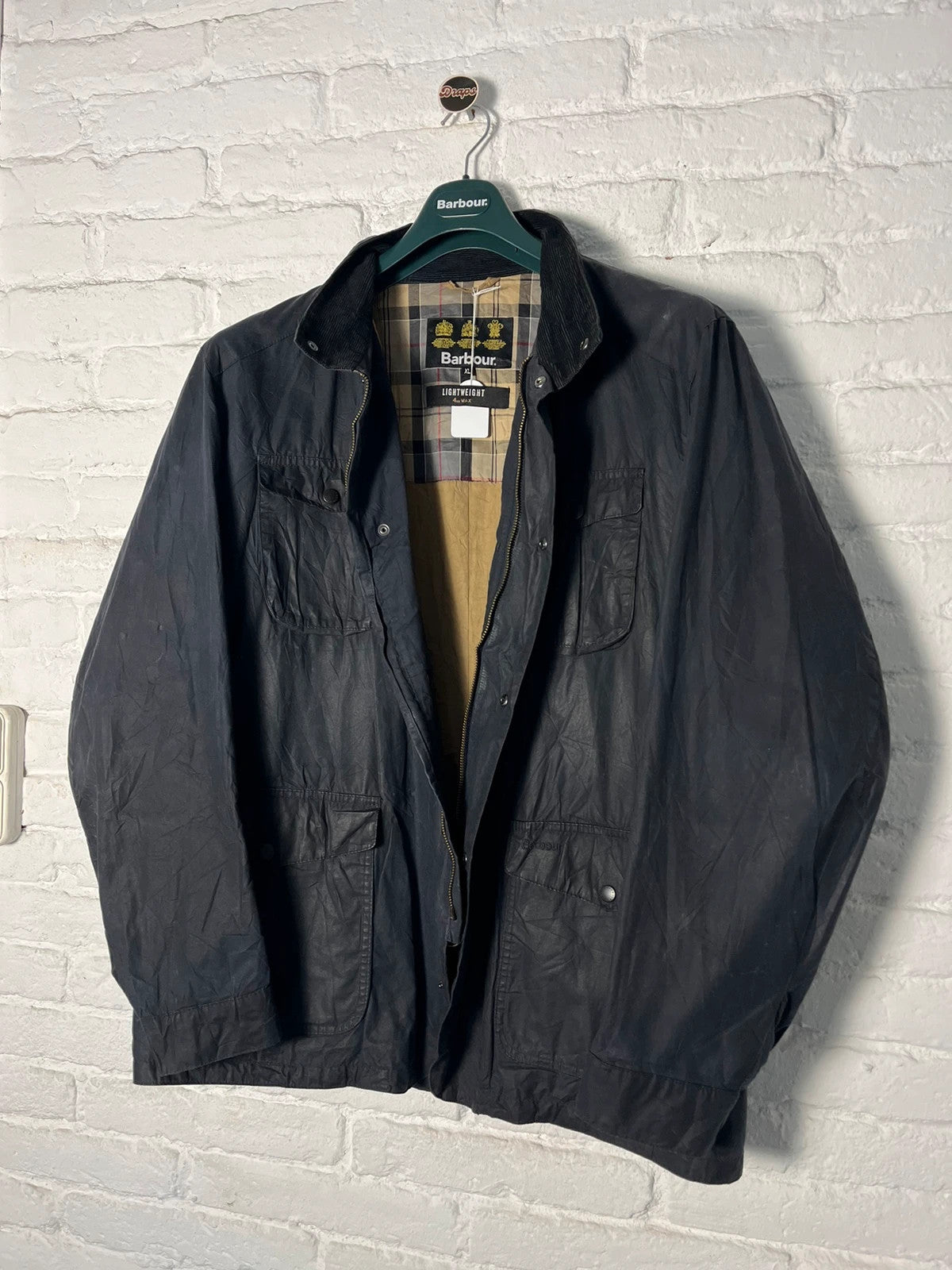 Barbour Lightweight Ogston - Navy Blue - Size XL