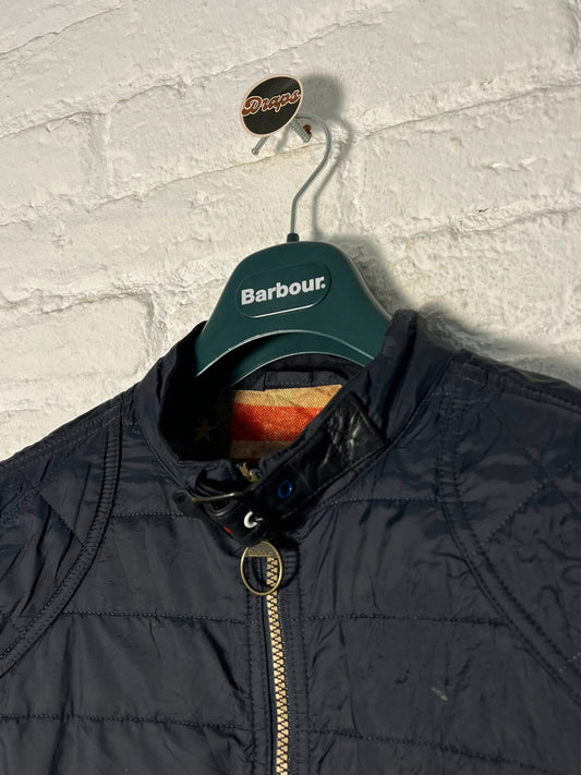 Barbour International Lee Quilt x Steve McQueen - Navy - Size L