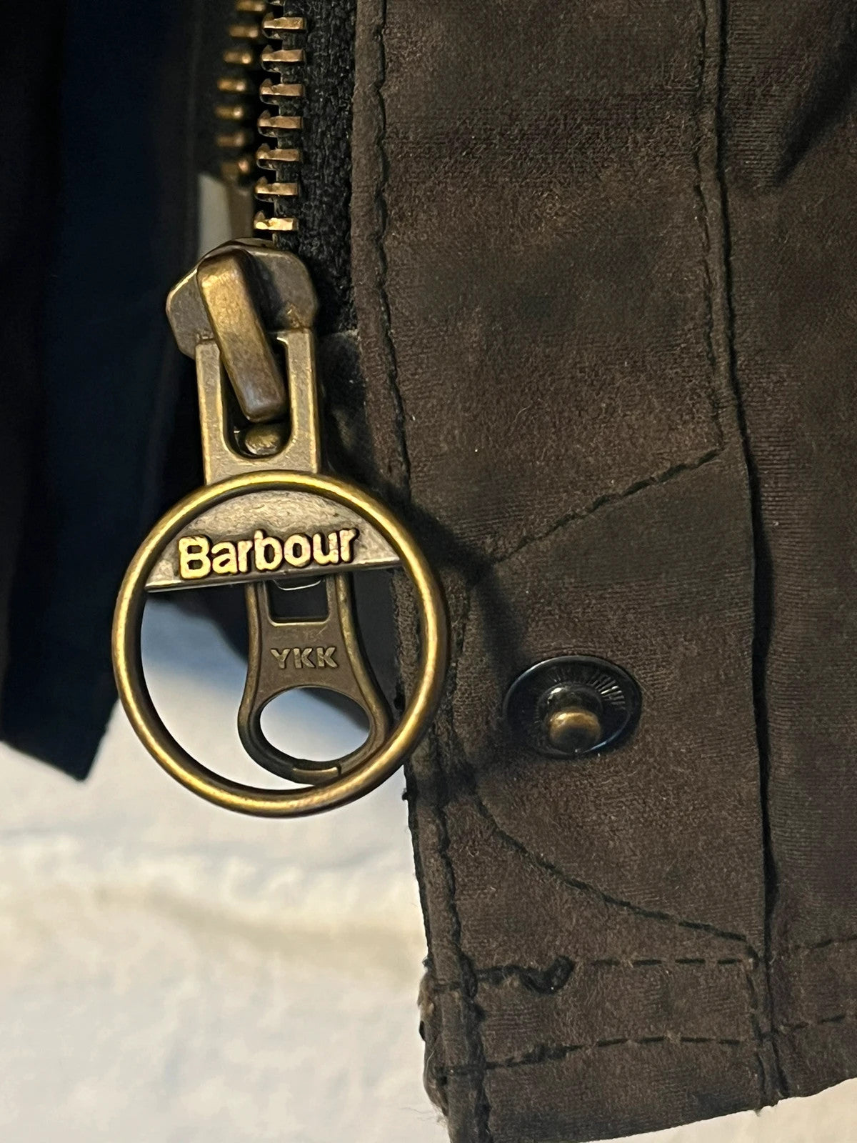 Barbour Vintage woman Waxed Parka – UK 12