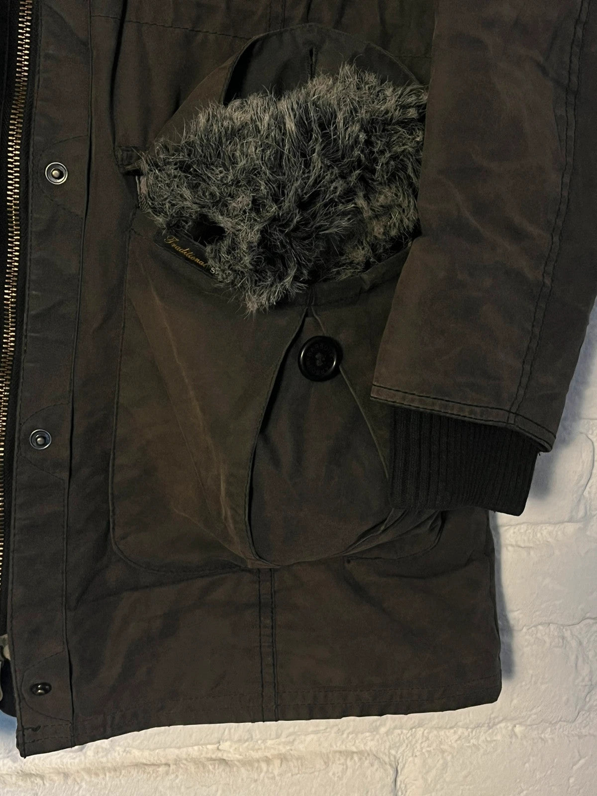 Barbour Vintage woman Waxed Parka – UK 12