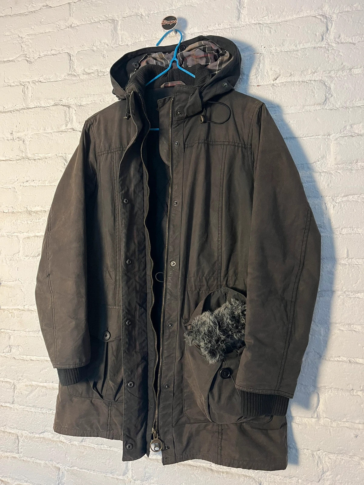 Barbour Vintage woman Waxed Parka – UK 12