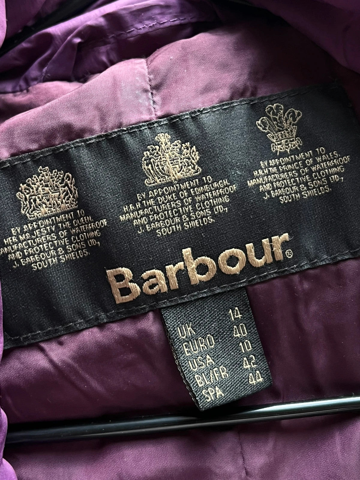 Barbour Flyweight Cavalray – UK 14