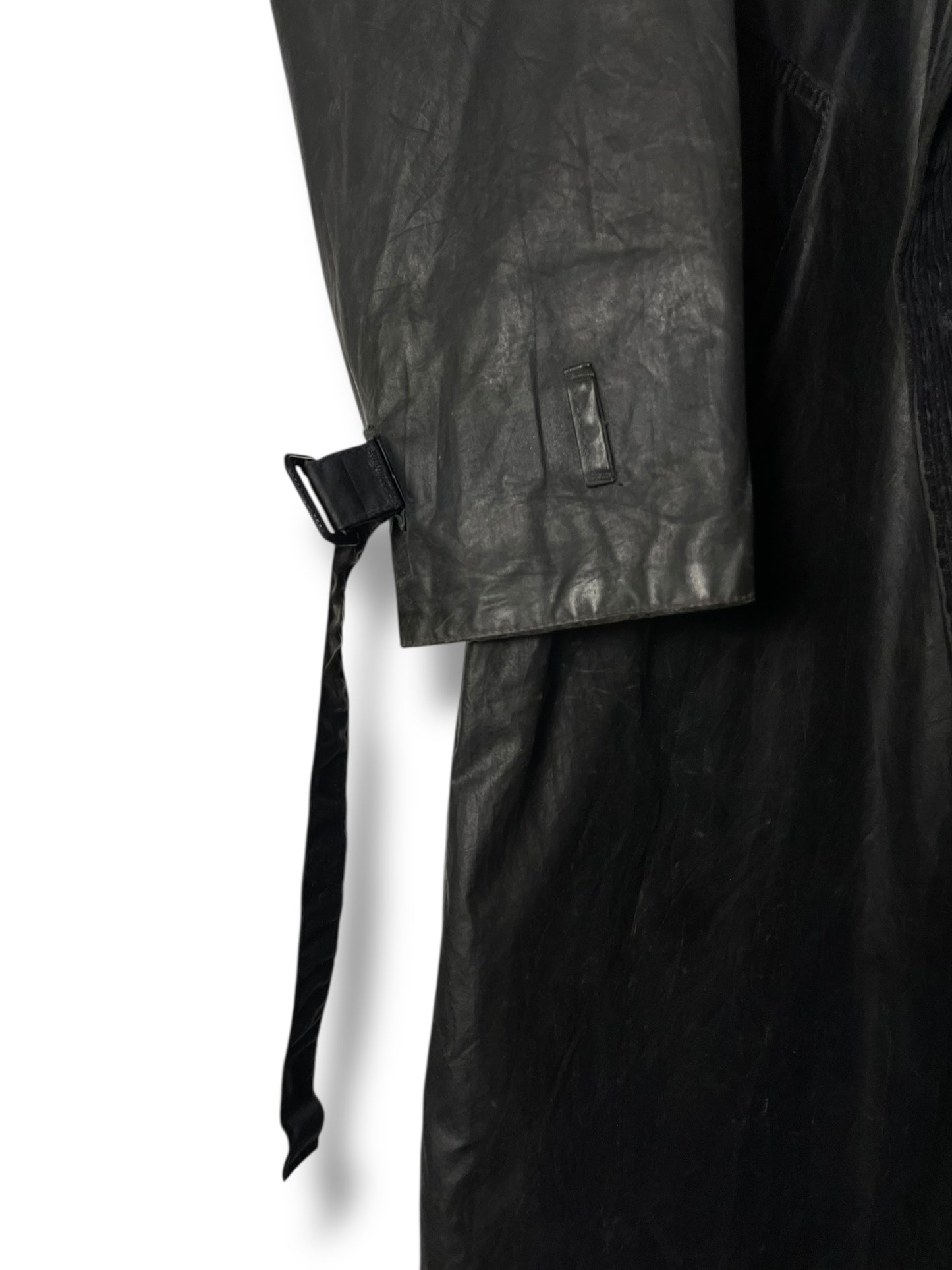 Barbour Trench Coat C38 Blue Navy – Rewaxed, 1990s.