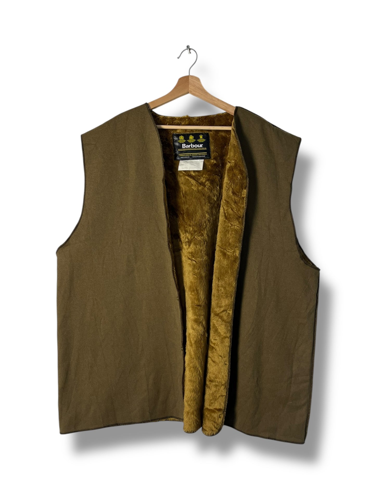 Barbour Vintage Body Warmer C66 Liner – Button Clip