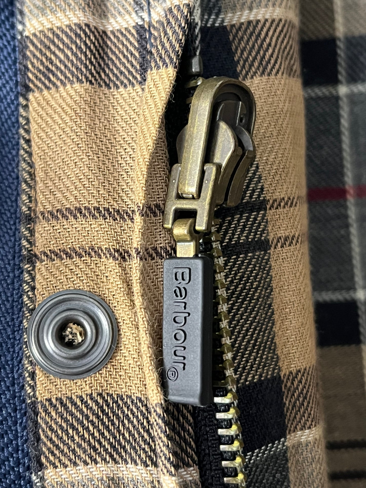 Barbour Border Jacket – Navy – C46 / 117cm