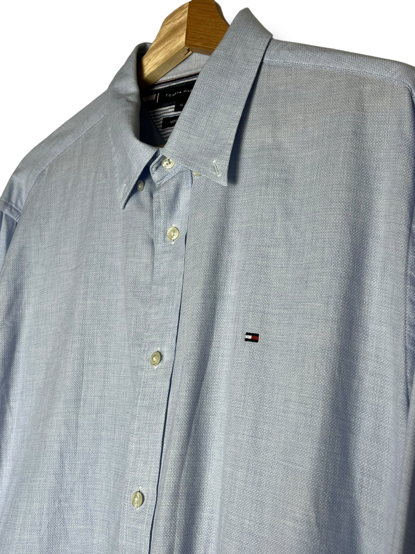 Tommy Hilfiger XL Vintage Light Blue Shirt – Regular Fit