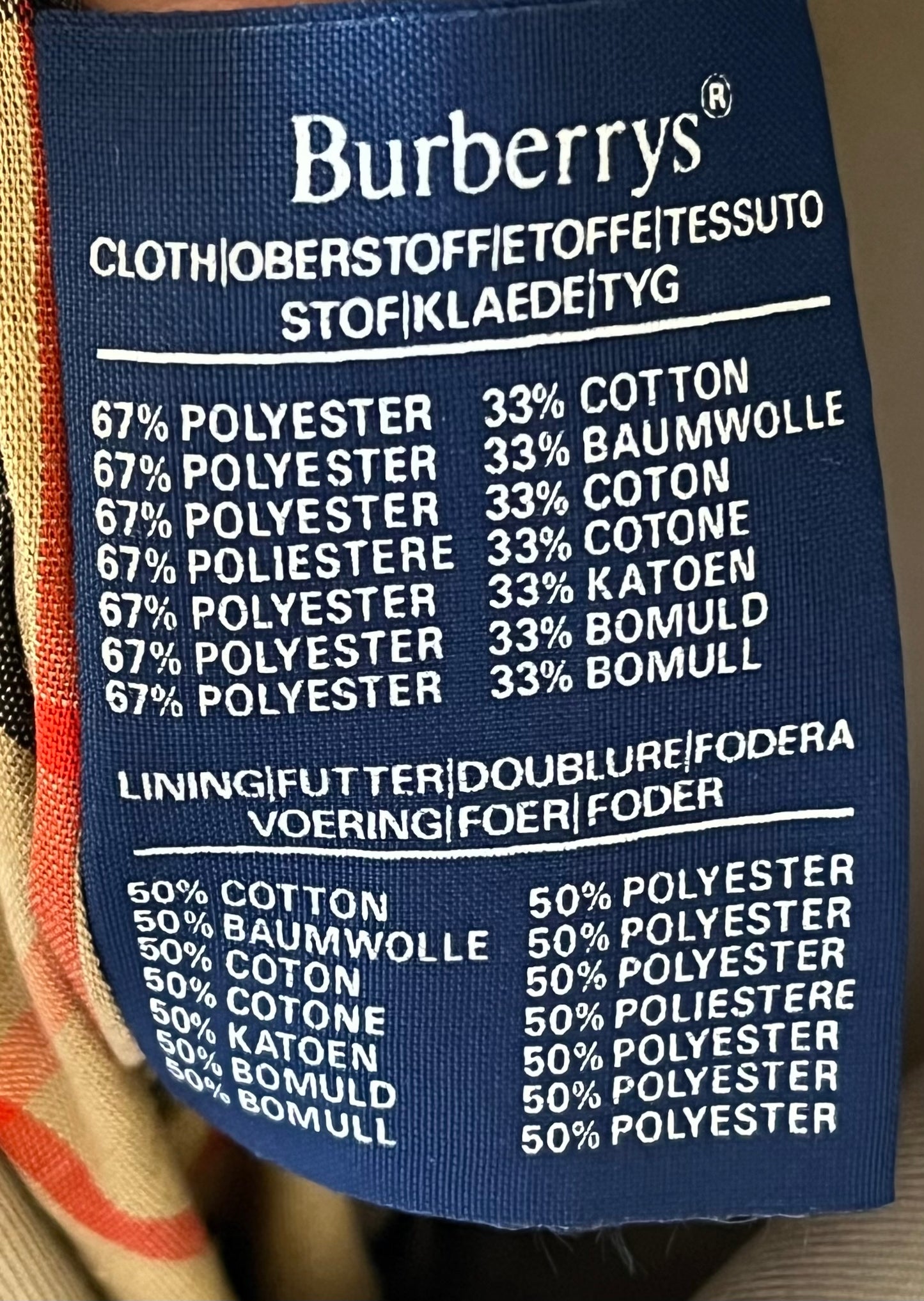 Original 90’s Vintage C83A Burberry Long Trench Belted