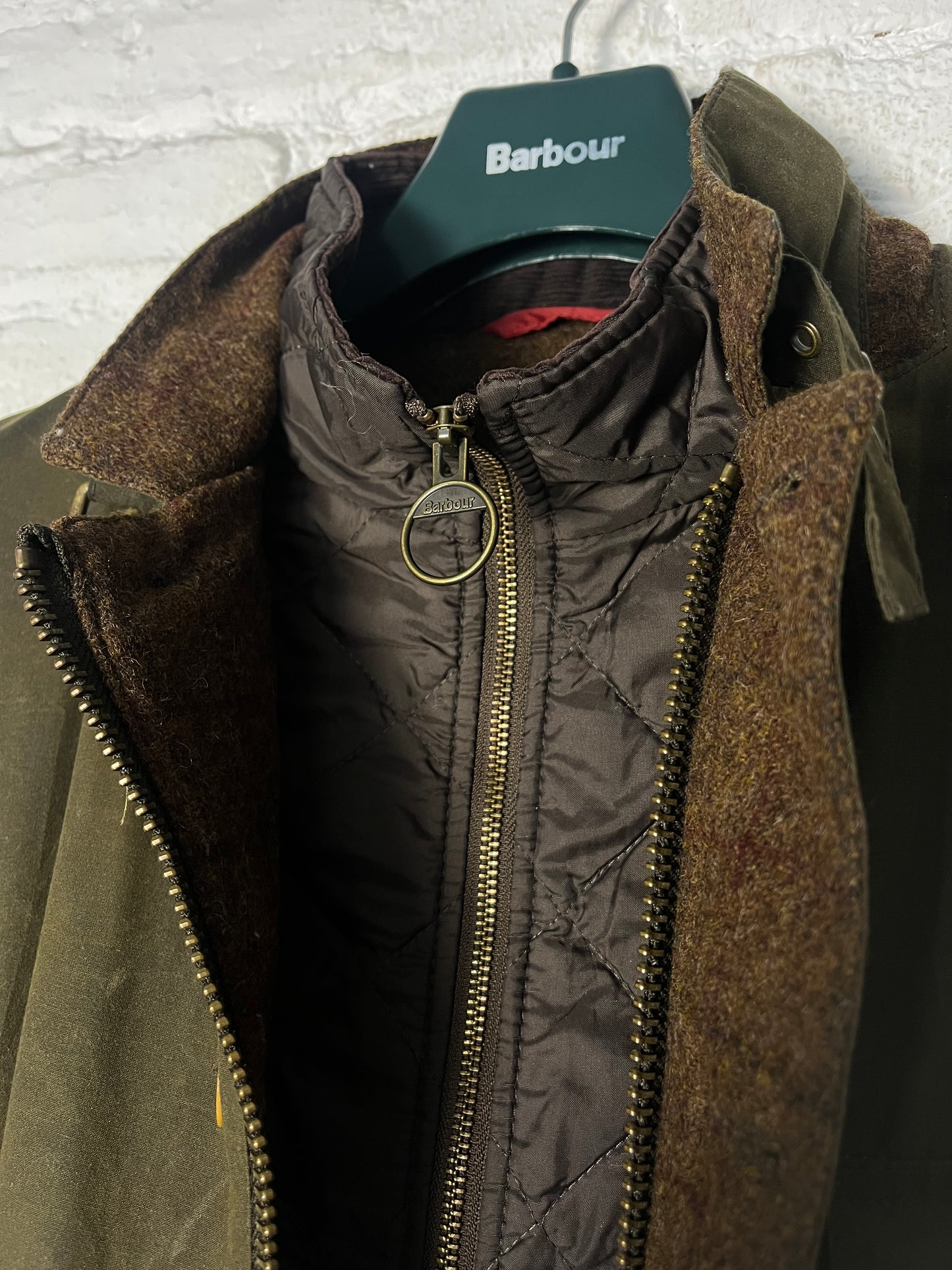 Barbour Kempt Wax Jacket – XXL (fits XL) – Moon Wool Collaboration