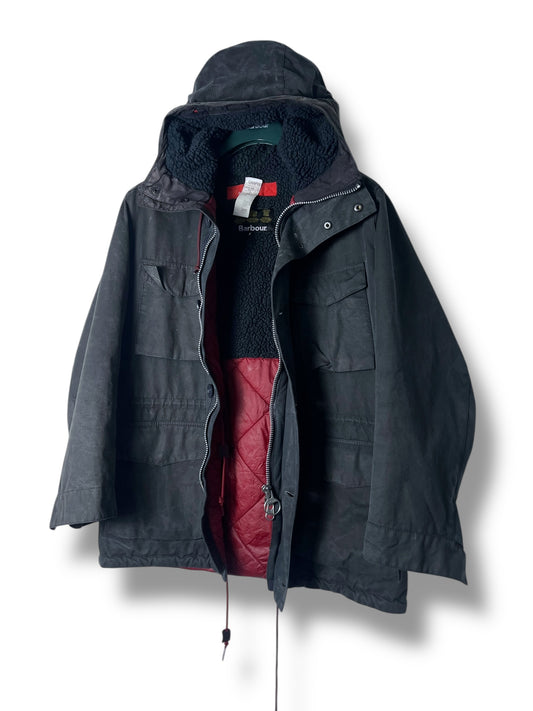 Barbour Ordel Storm Force Parka – Blue – Size S