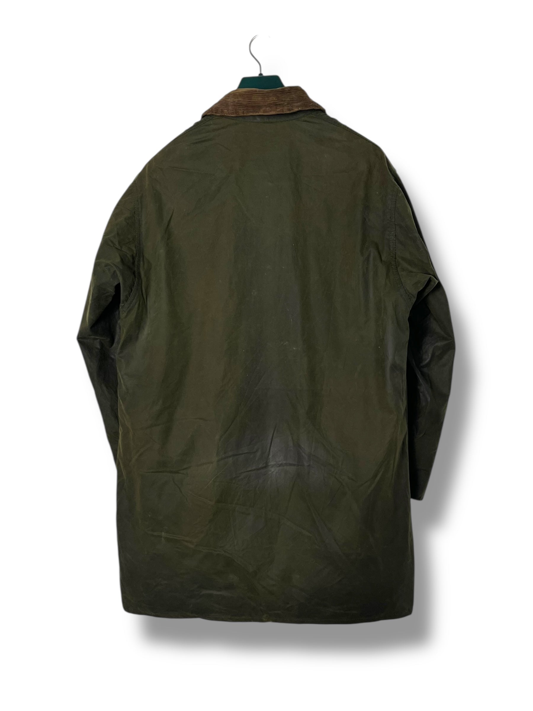 Barbour Border Jacket C40 Vintage Olive – 1994 – Draps Barcelona