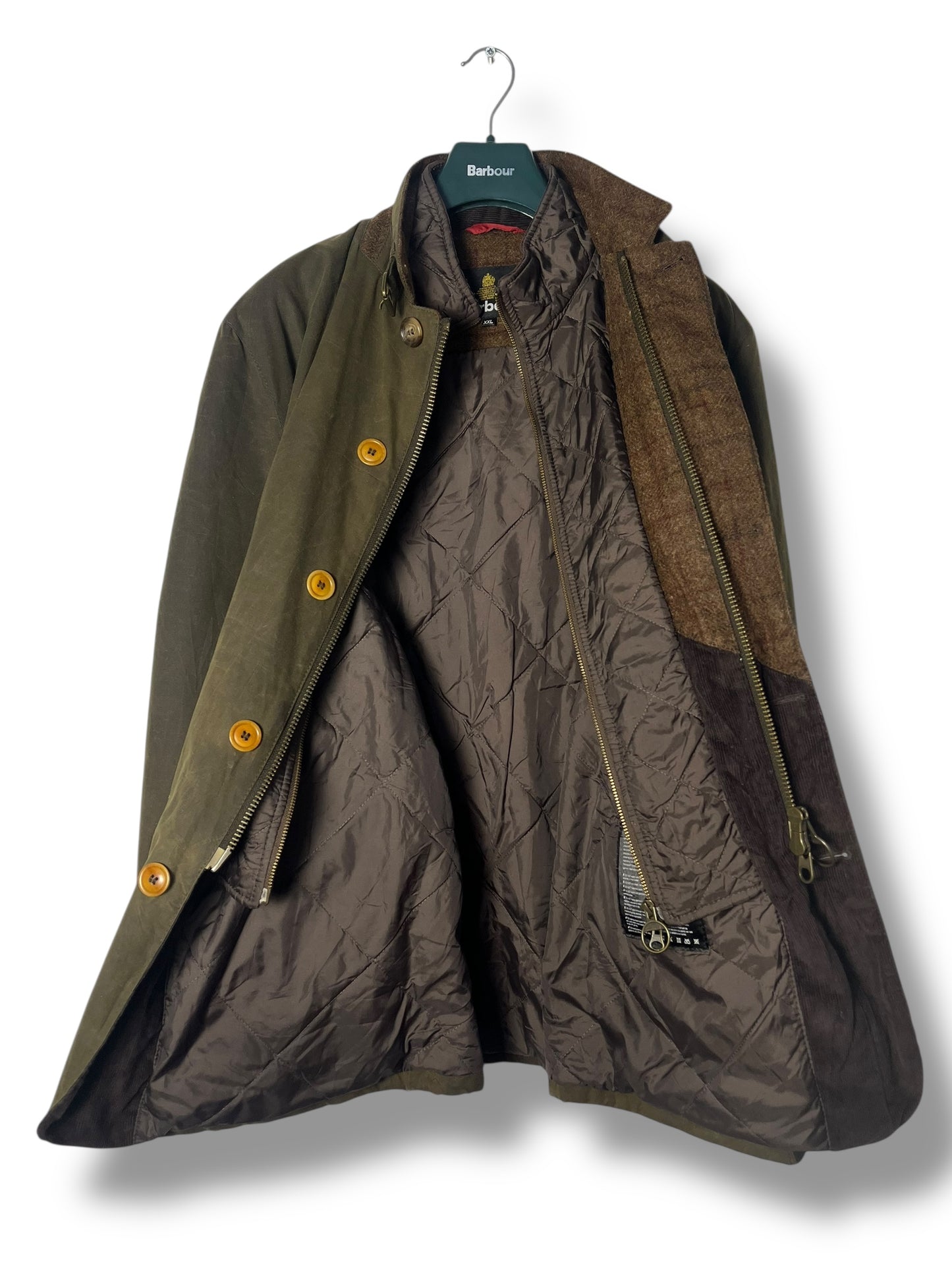 Barbour Kempt Wax Jacket – XXL (fits XL) – Moon Wool Collaboration