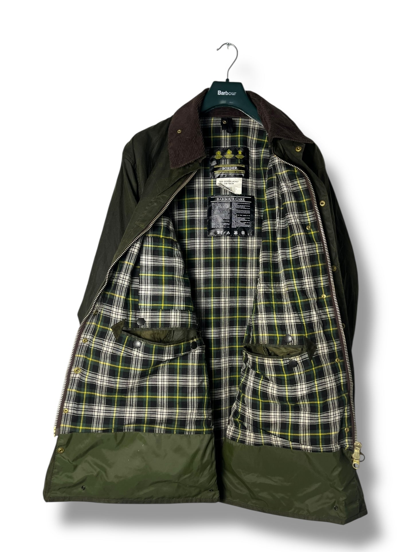Barbour Border Jacket – Sage Green – C48 (XXL)
