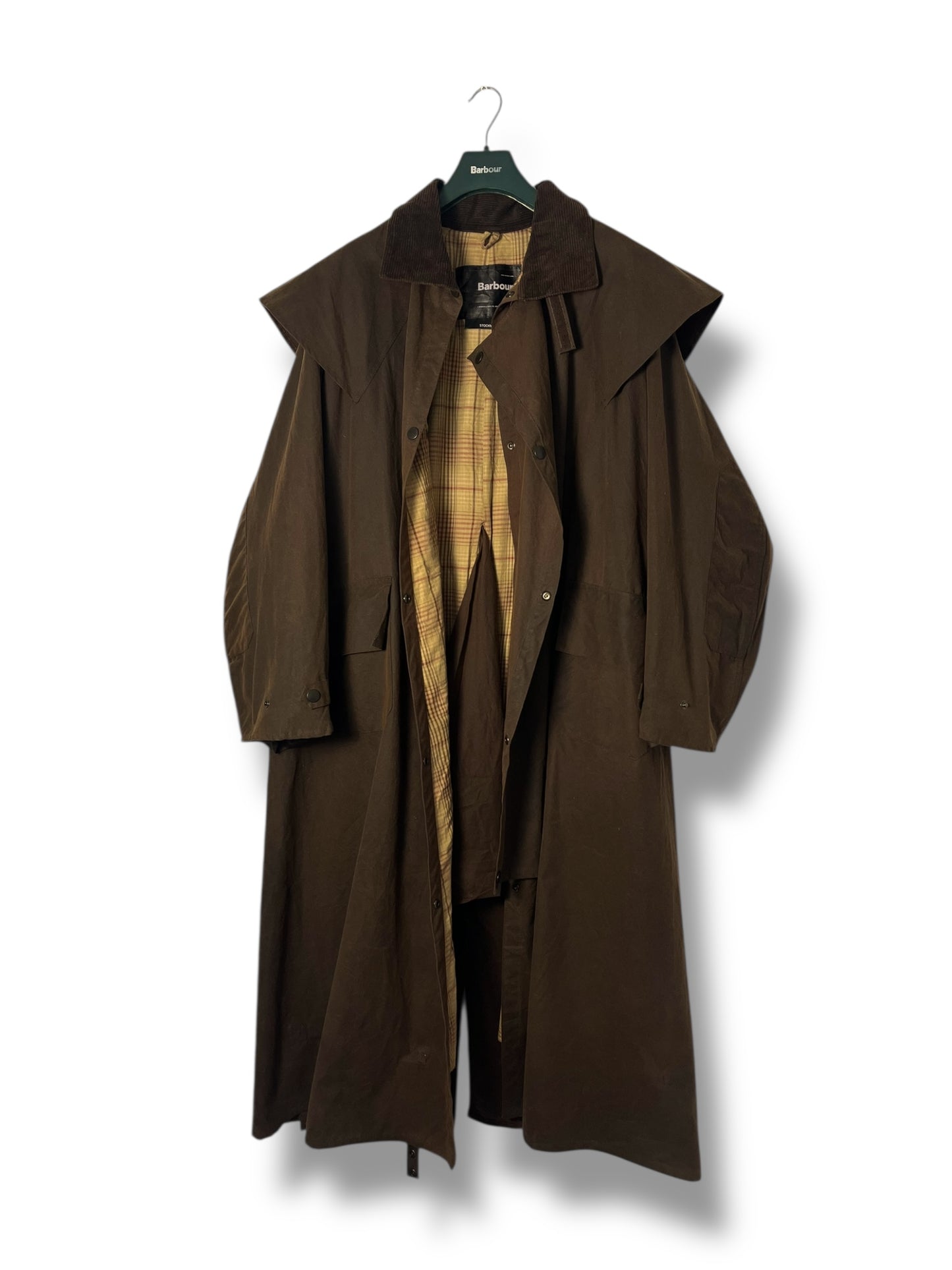 Barbour Stockman Wax Coat Brown XXL (2000s)