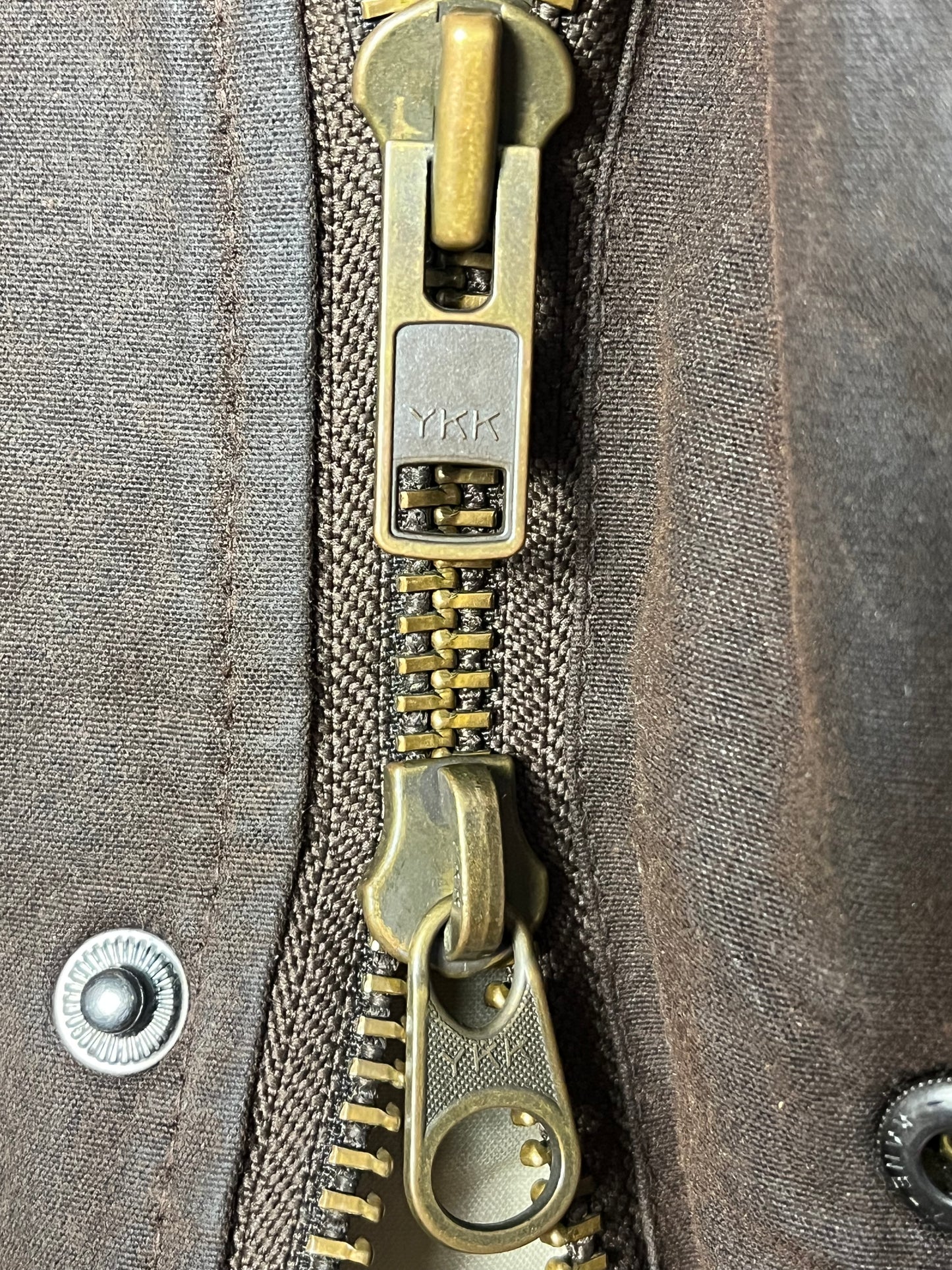 Backhouse Worker Wax Jacket Brown Heavy Waxed Cotton New Zealand