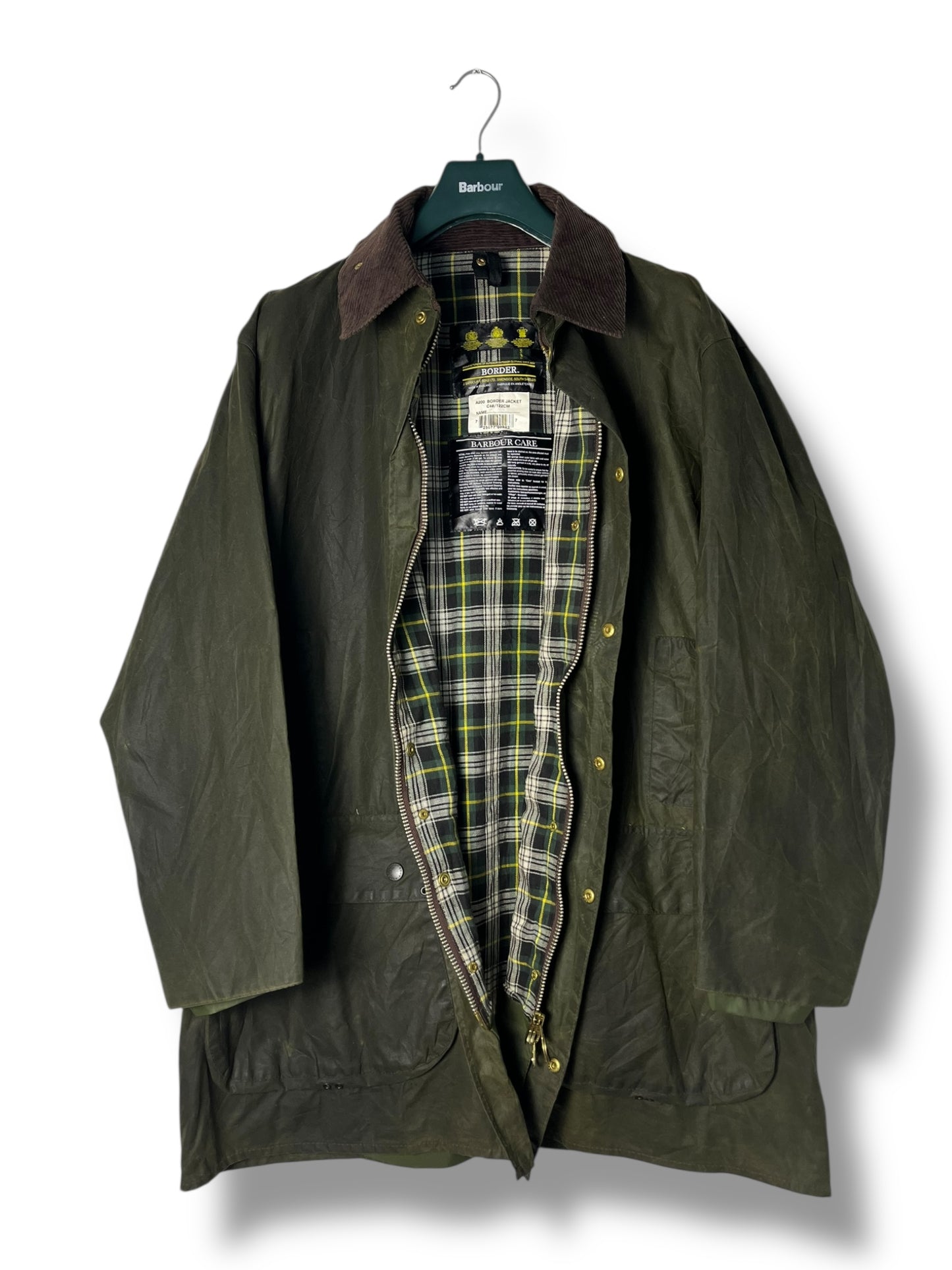 Barbour Border Jacket – Sage Green – C48 (XXL)