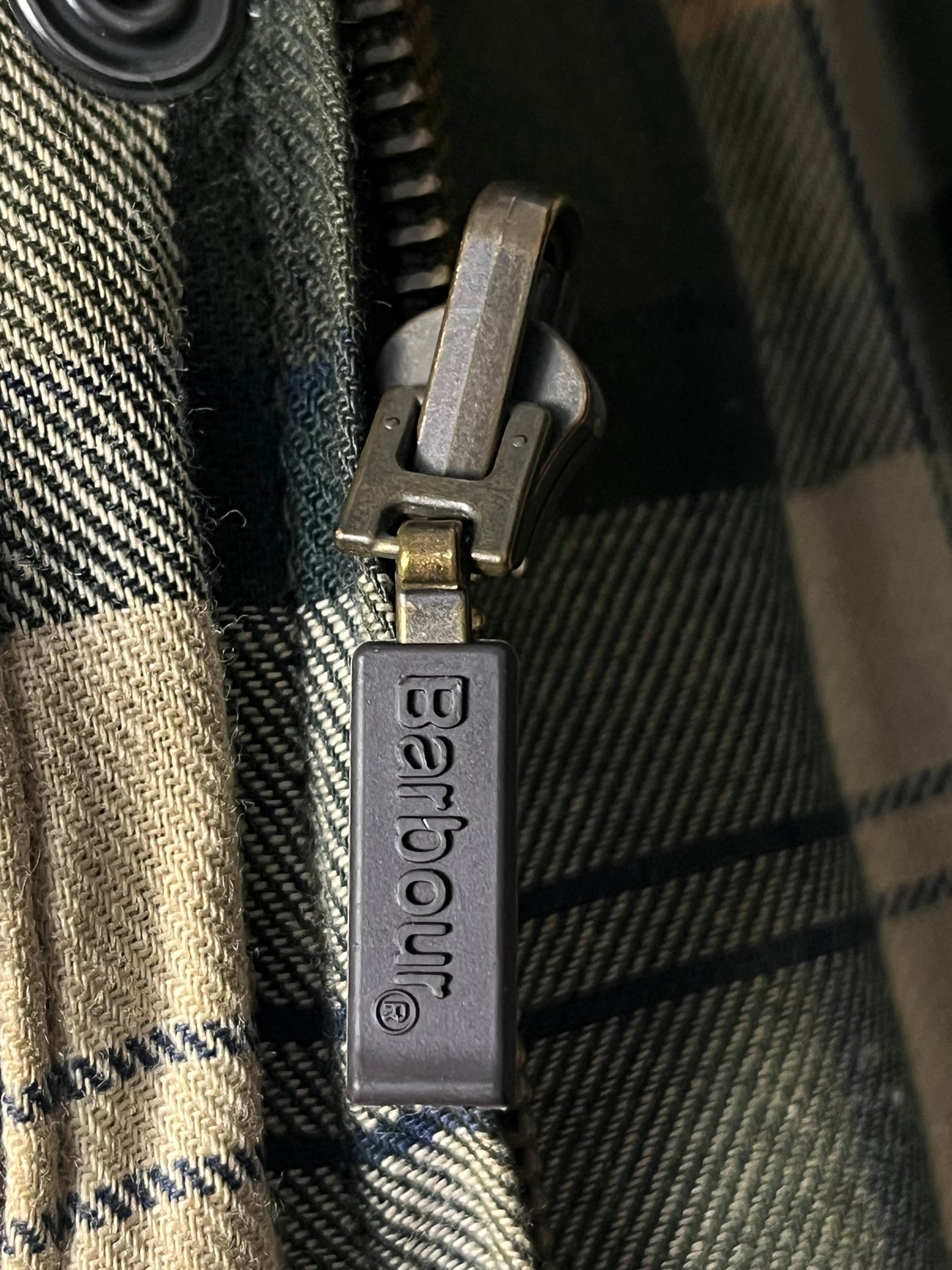 Barbour Border Wax Jacket C52 – Sage Green – 2000s