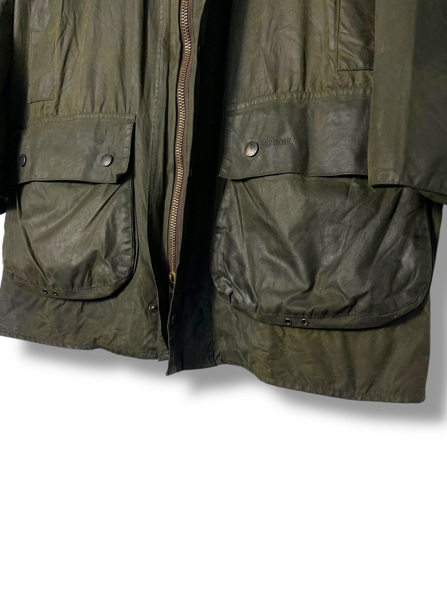 Barbour Border Jacket C42/107CM Vintage Olive Green