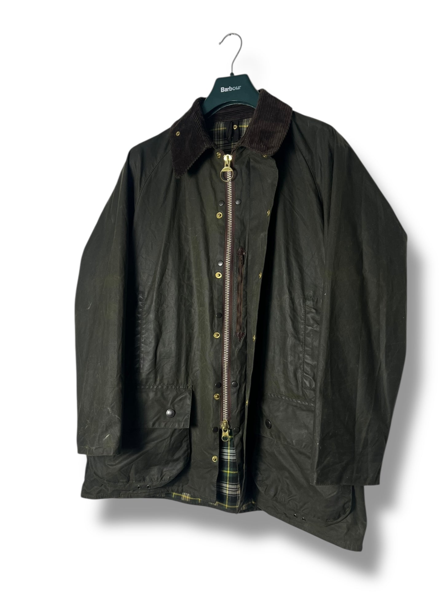 Barbour Beaufort Waxed Cotton Jacket – C42 – Sage Green (1992)