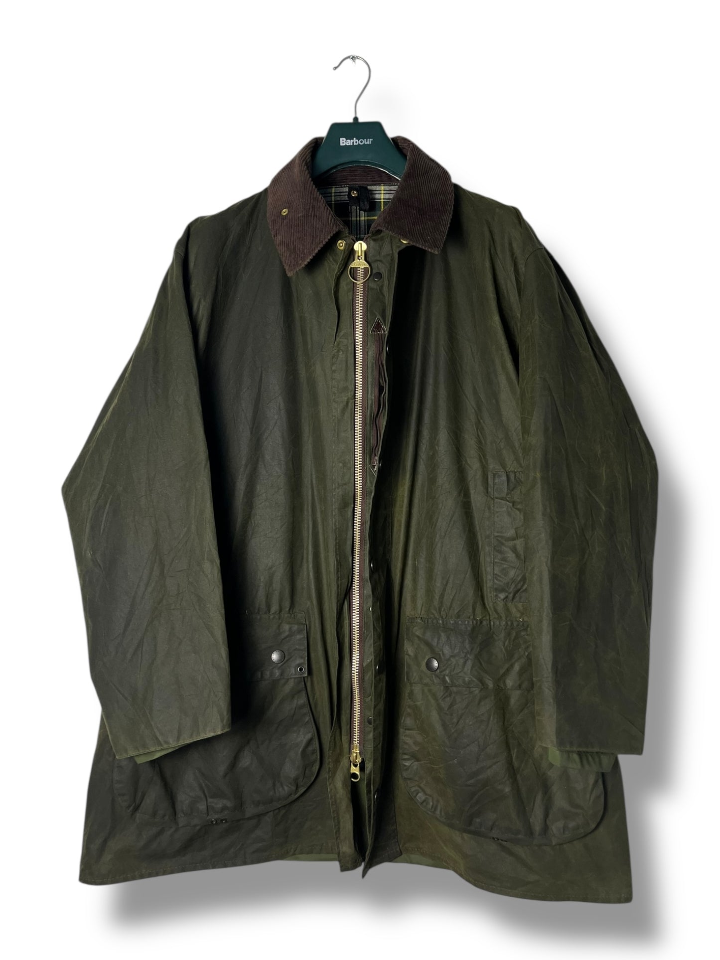 Barbour Border Jacket – Sage Green – C48 (XXL)