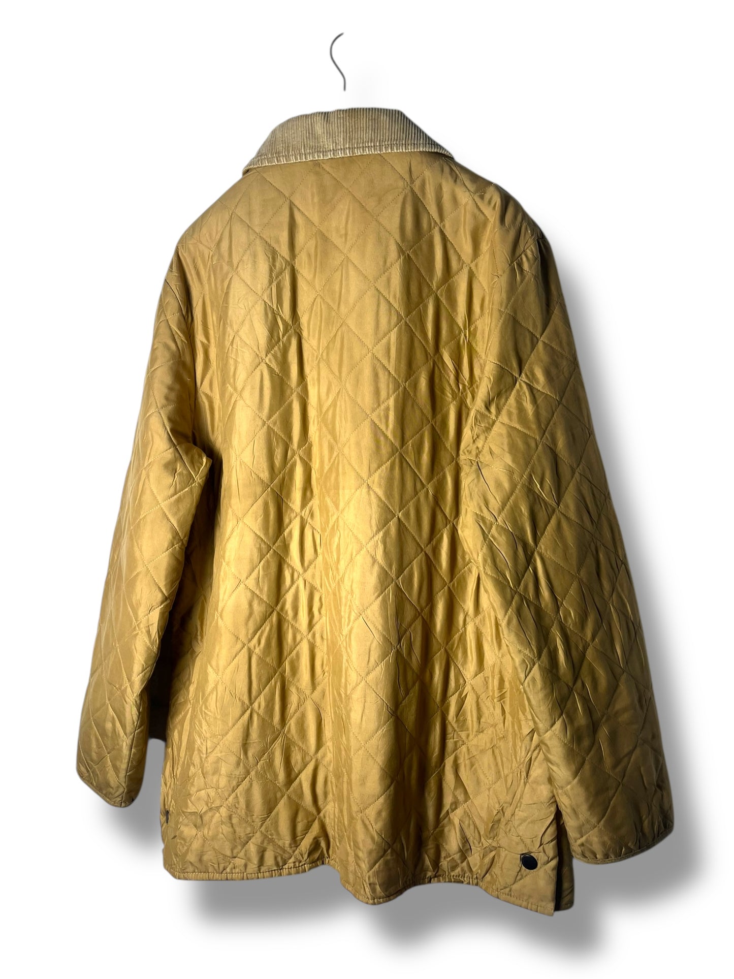 Barbour Eskdale Quilted Jacket – Cream – Size XL