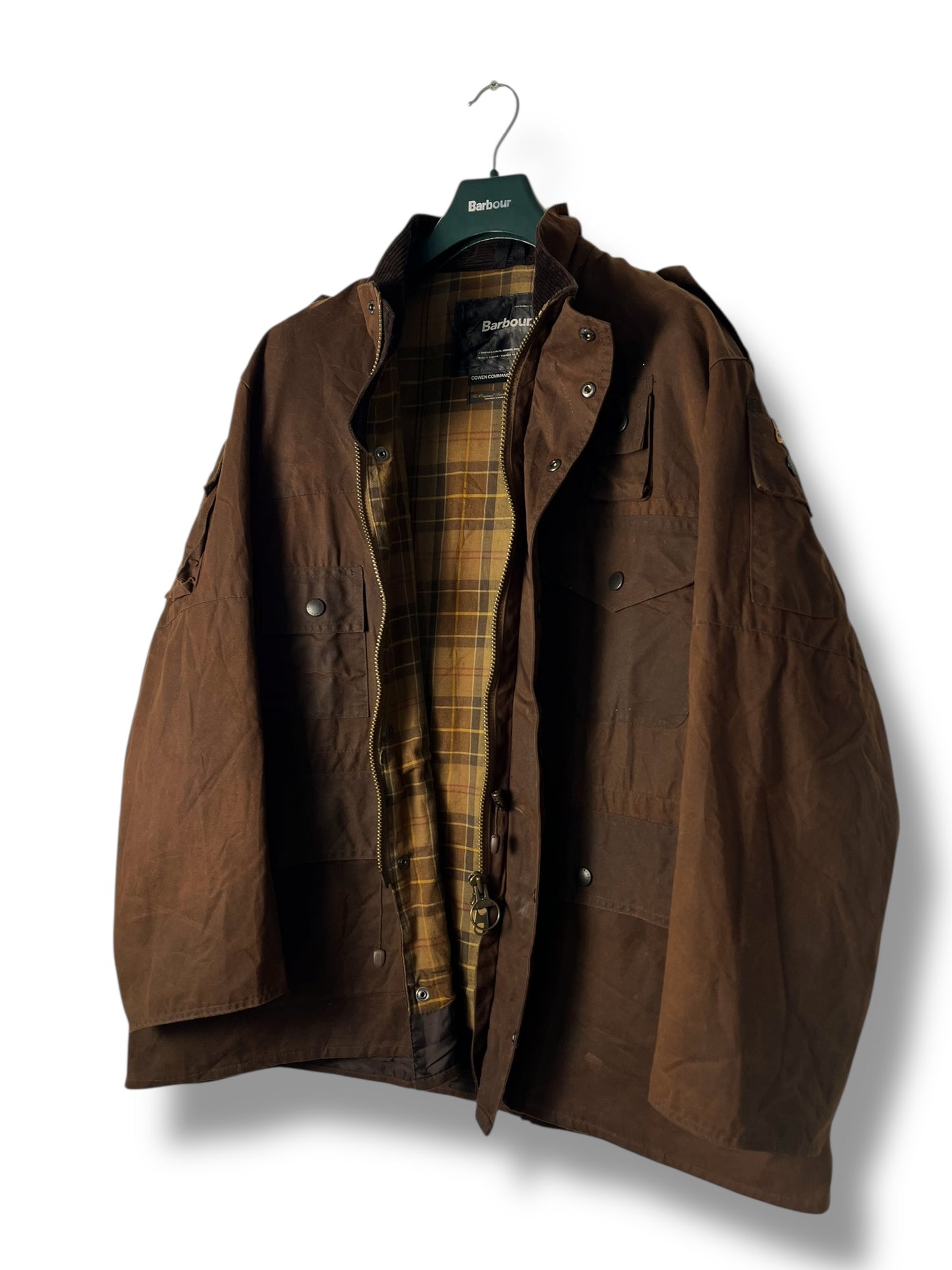 Rare Barbour Cowen Commando Jacket – Rust – C48