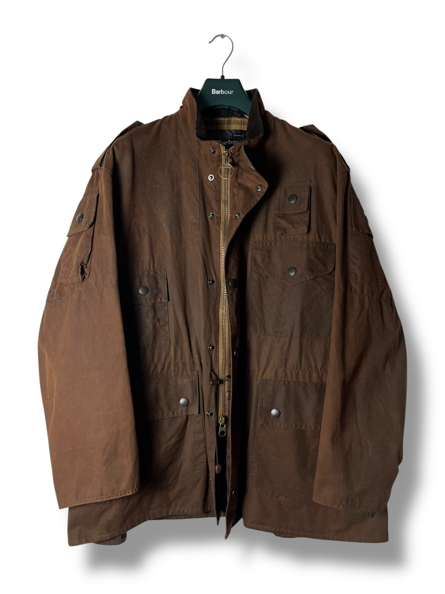 Rare Barbour Cowen Commando Jacket – Rust – C48