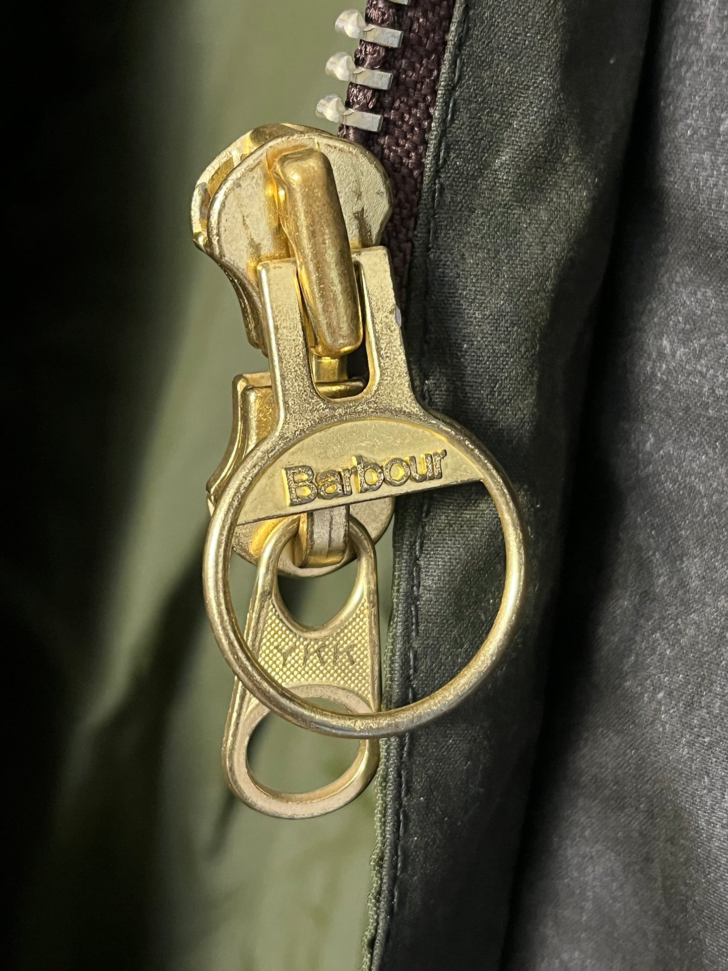 Barbour Burghley Coat C44 Sage – Rare Vintage 1994