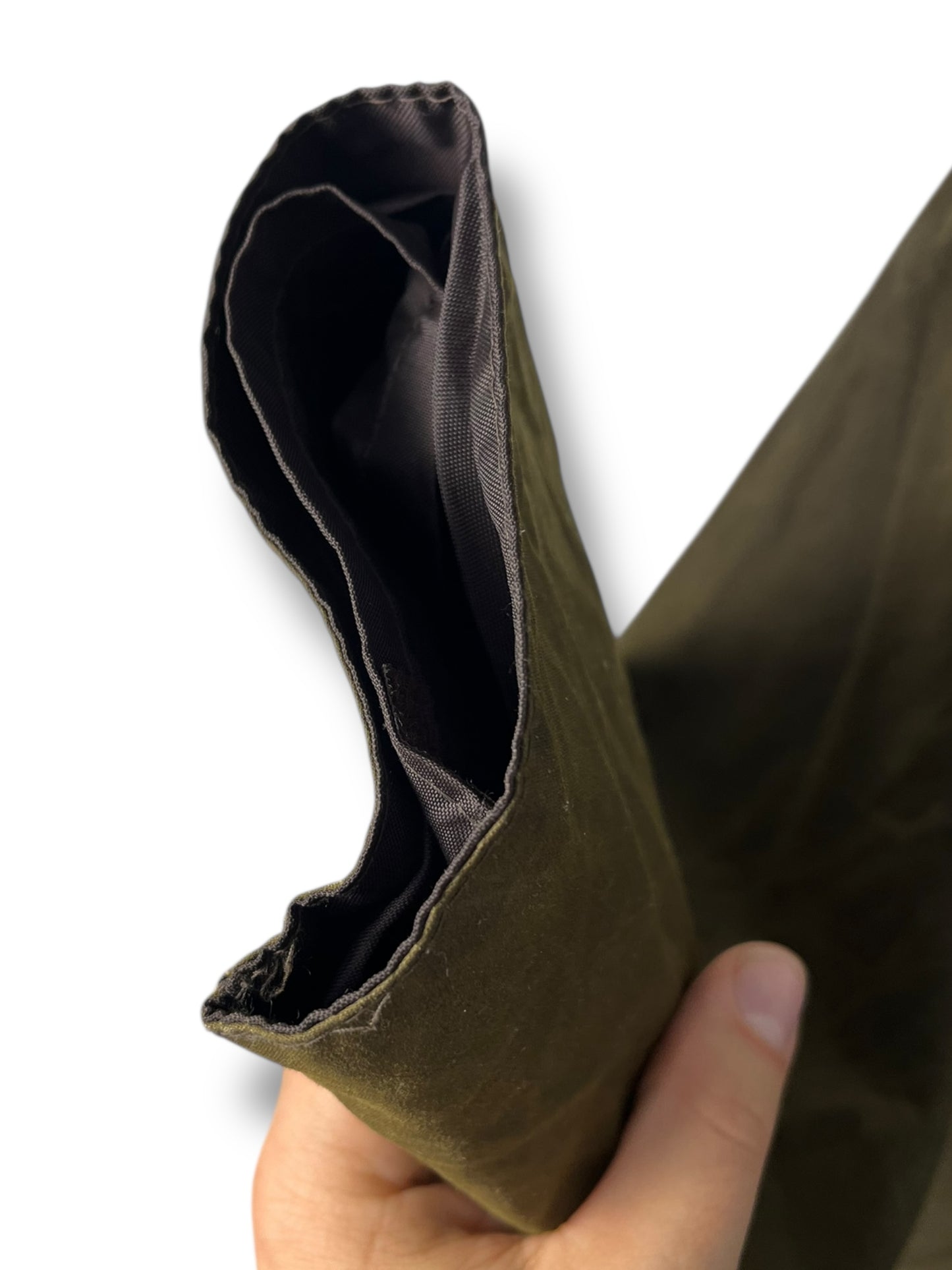 Barbour Beaufort Classic Wax Jacket – C48/XXL– Olive – Quilted Liner Included