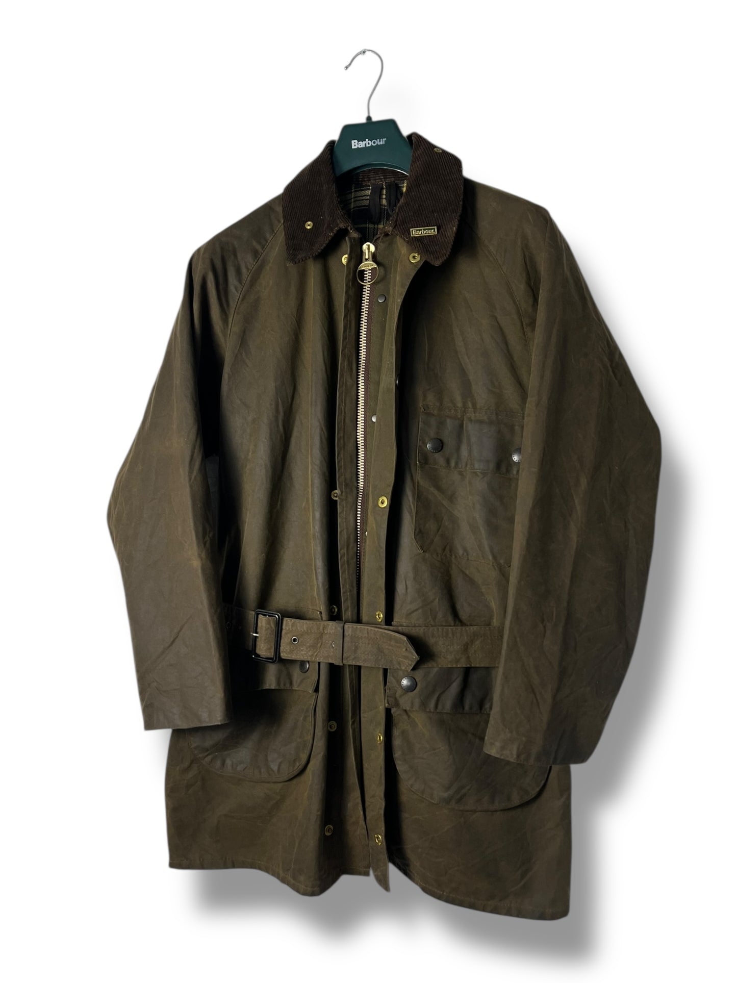 Barbour Solway Zipper – C38 – 1980s – Olive Selected by DRAPS.