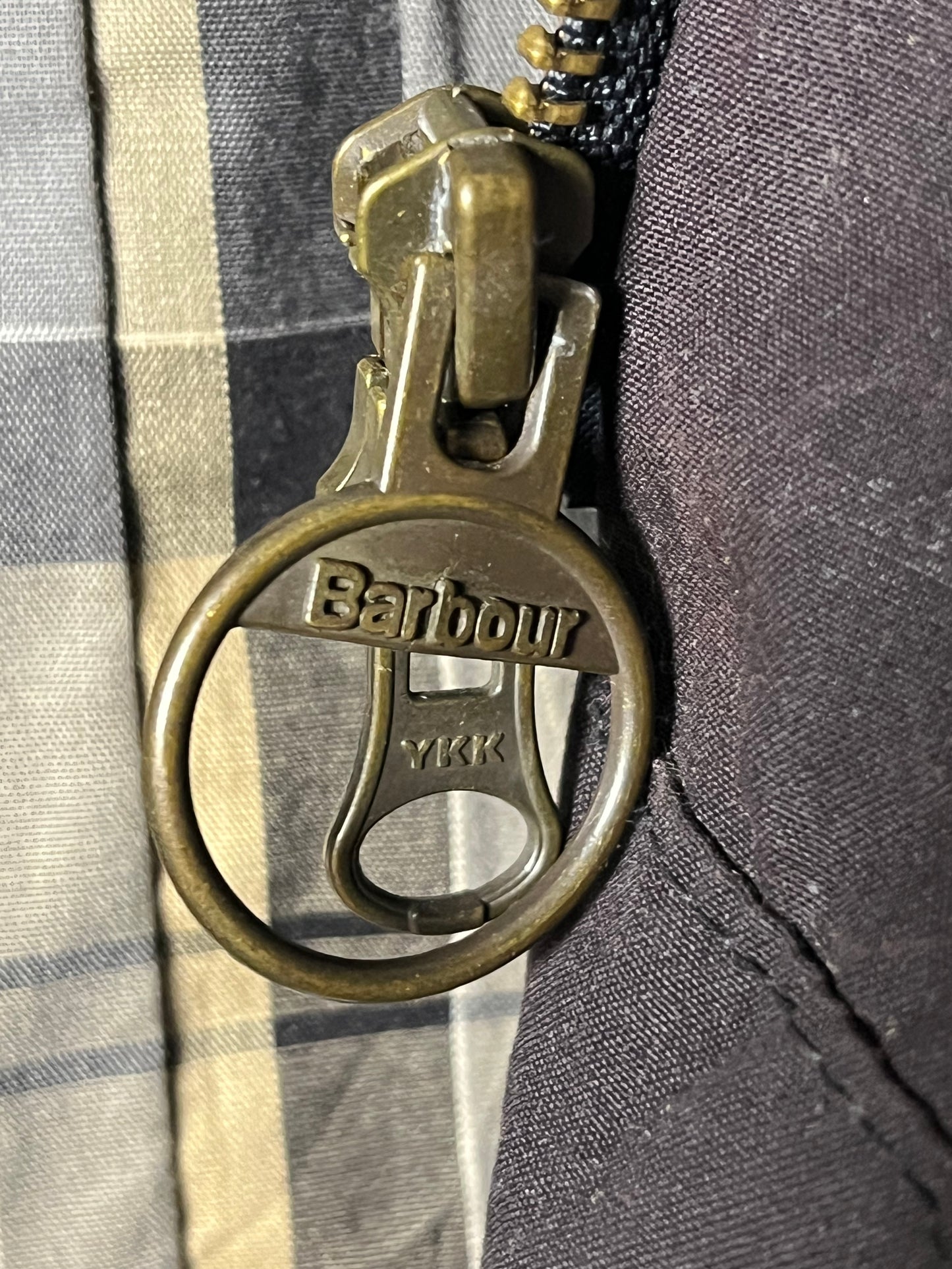 Kenmore Wax Jacket – Navy Blue – Size XXL – 100% Waxed Cotton