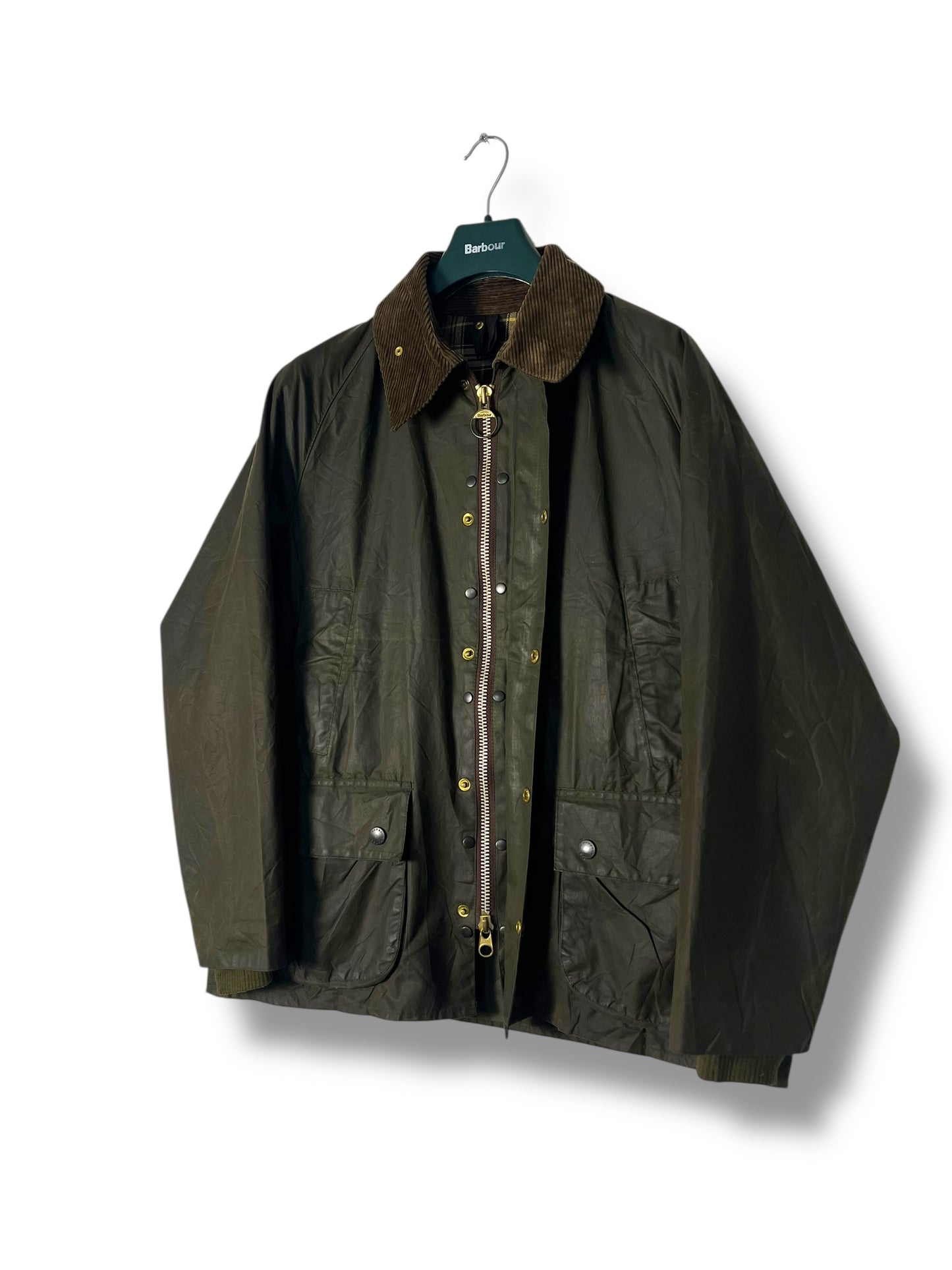 Barbour Bedale C40 Vintage Olive 1993 – Iconic Wax Jacket