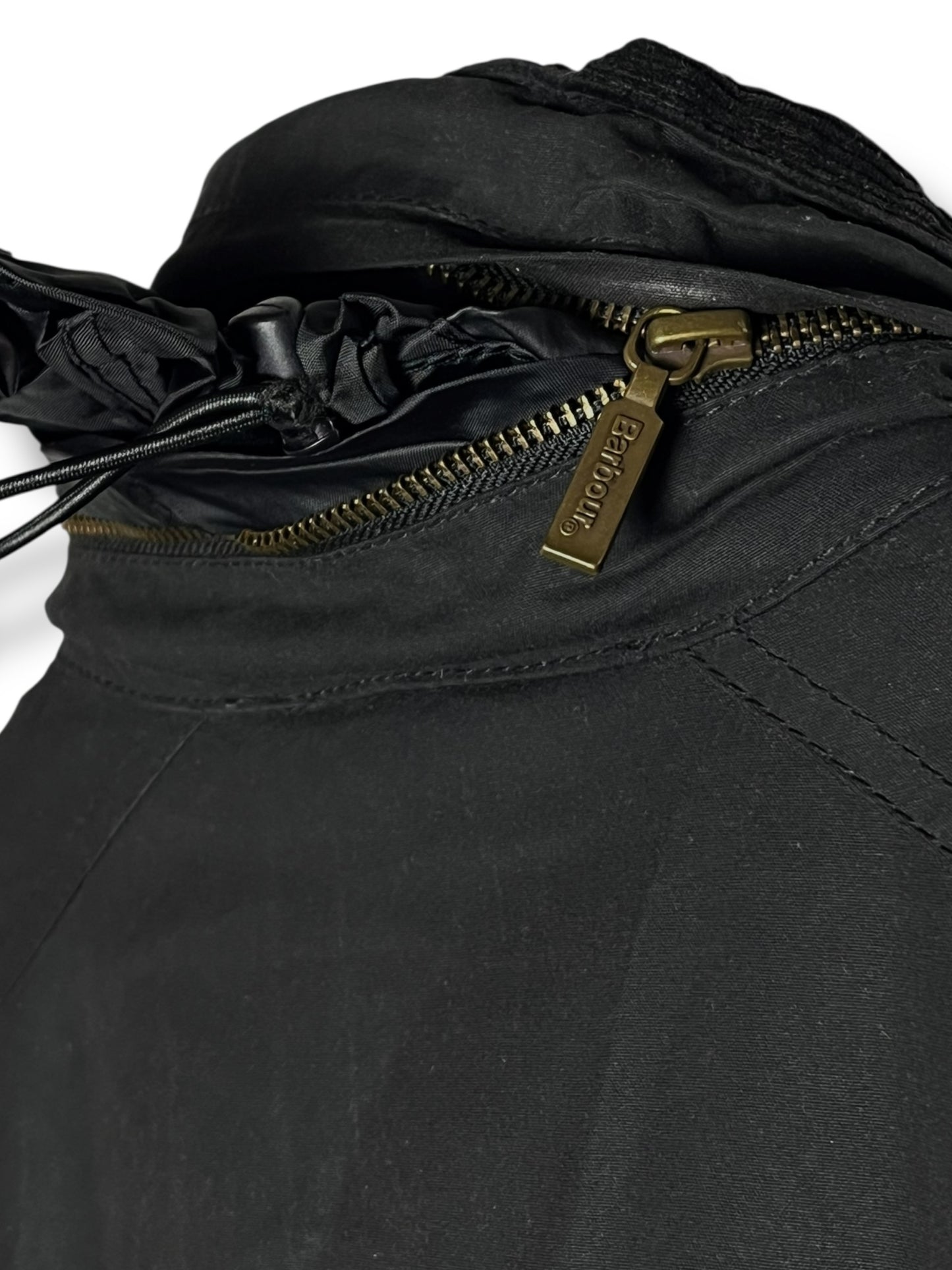 Barbour Sapper Wax Jacket Black Cotton Utility Jacket Medium