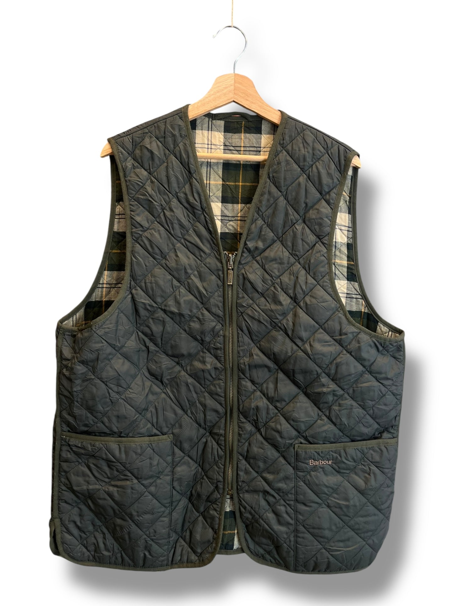 Barbour Quilted Liner Bodywarmer – Green – C46