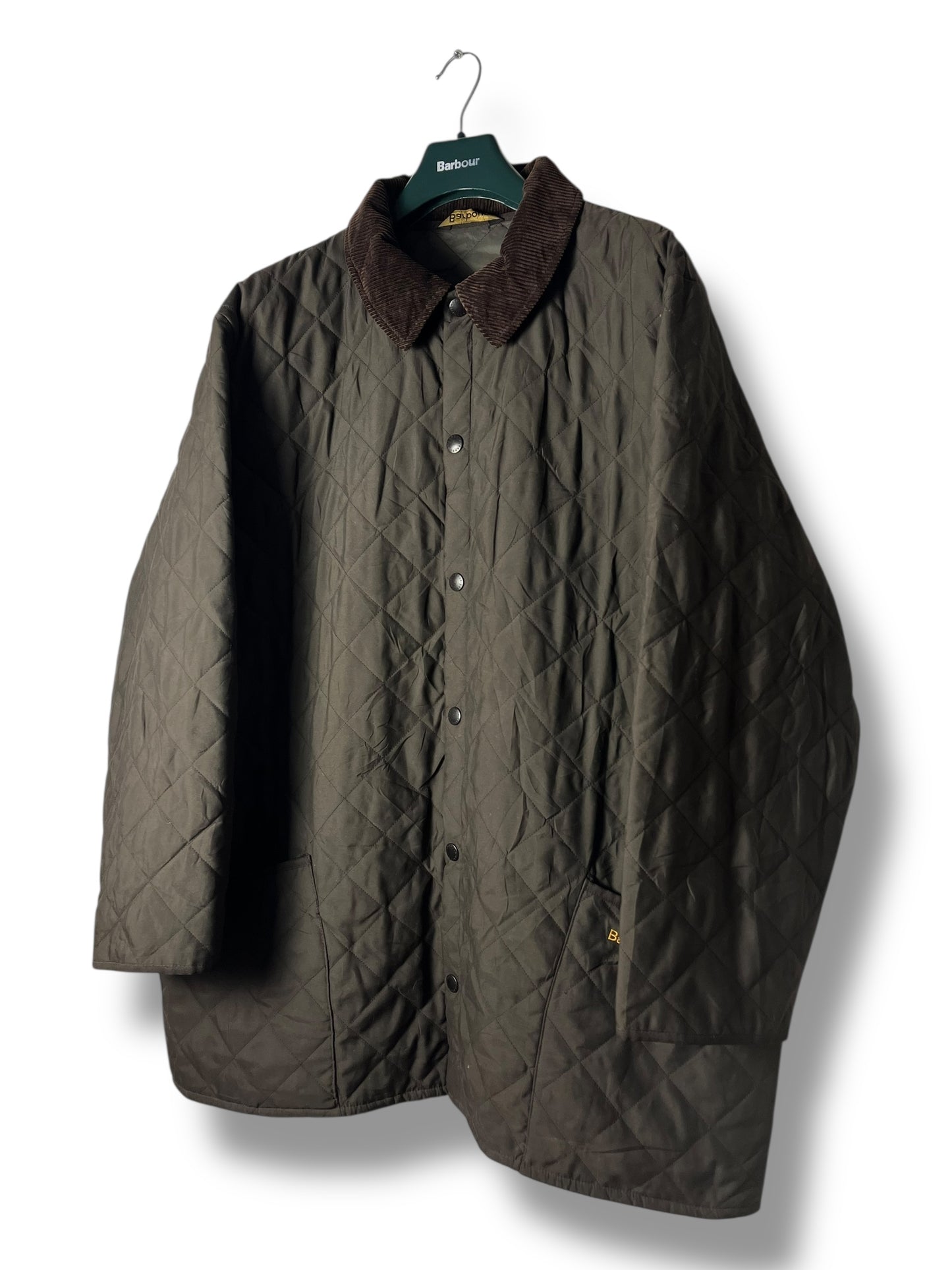 Barbour New Eskdale Quilted Jacket – Olive – XXL | Selected by DRAPS