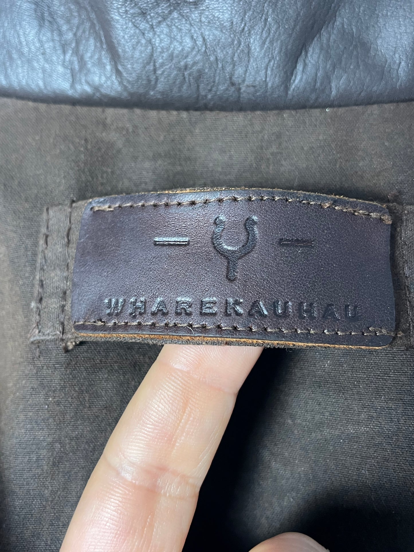 Backhouse Worker Wax Jacket Brown Heavy Waxed Cotton New Zealand