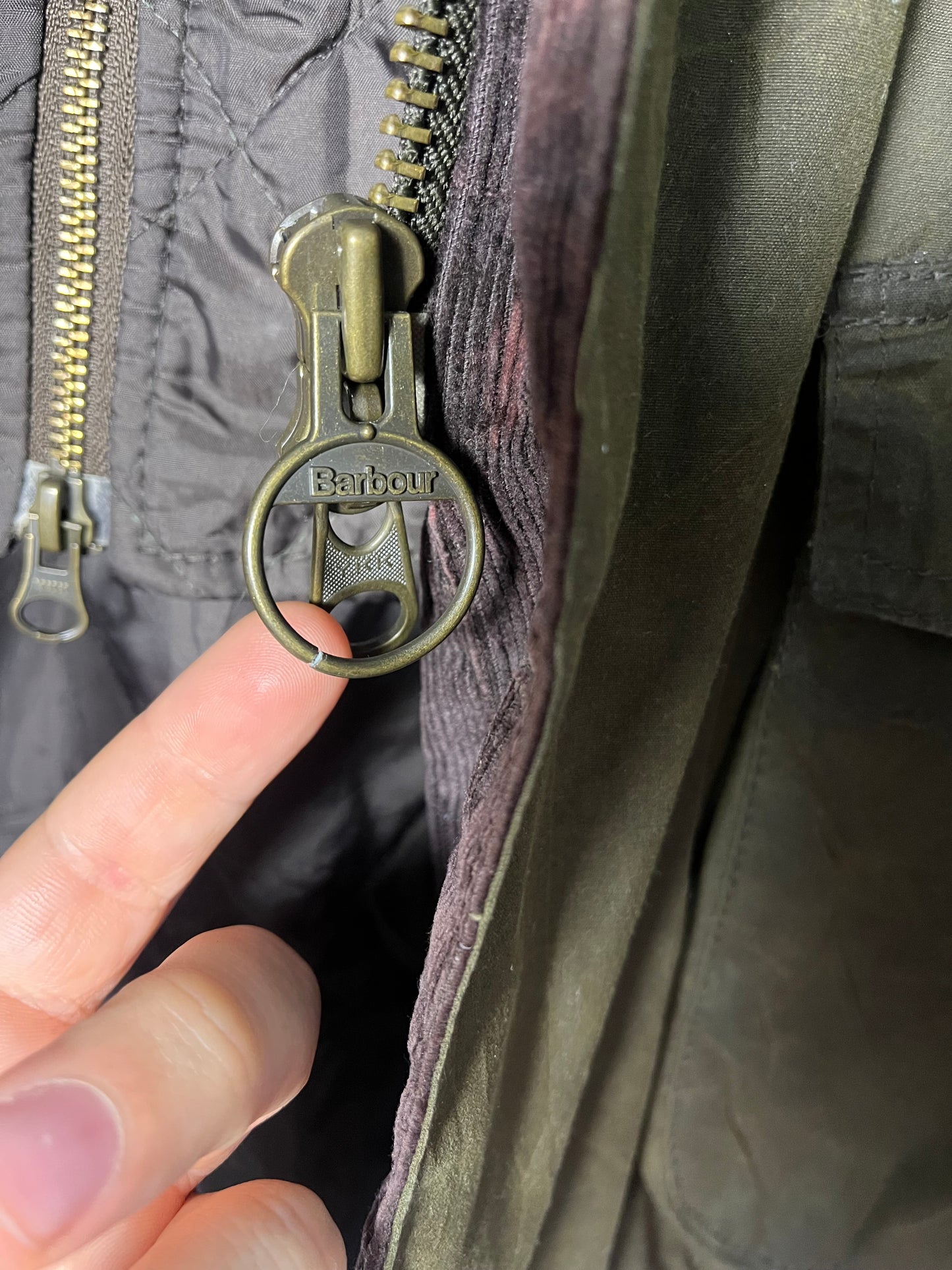 Barbour Kempt Wax Jacket – XXL (fits XL) – Moon Wool Collaboration