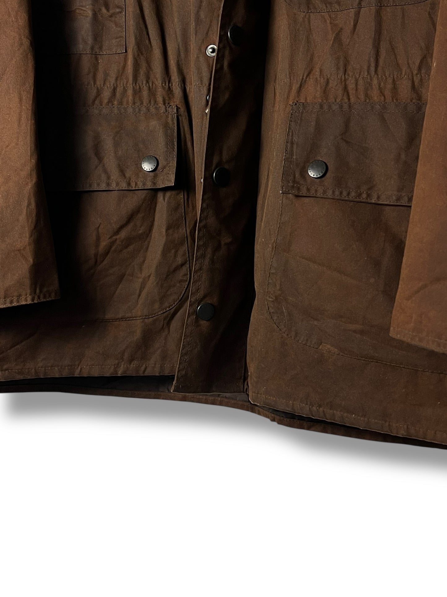 Rare Barbour Cowen Commando Jacket – Rust – C48