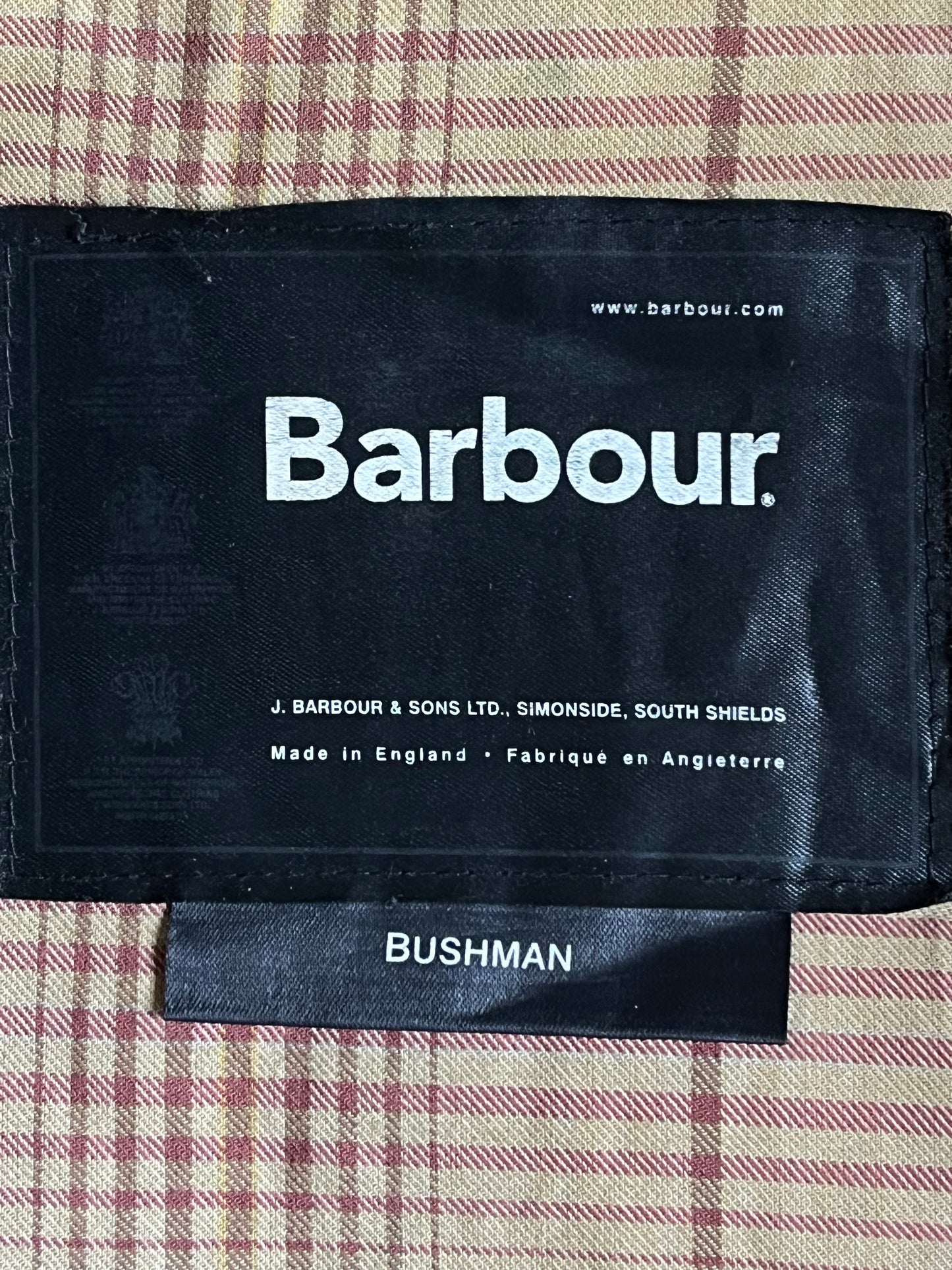 Barbour Bushman Wax Jacket – Dark Brown XXL 2000’s