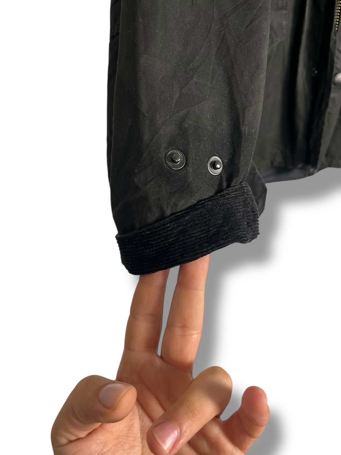 Barbour Sapper Wax Jacket M Black Vintage 2000’s