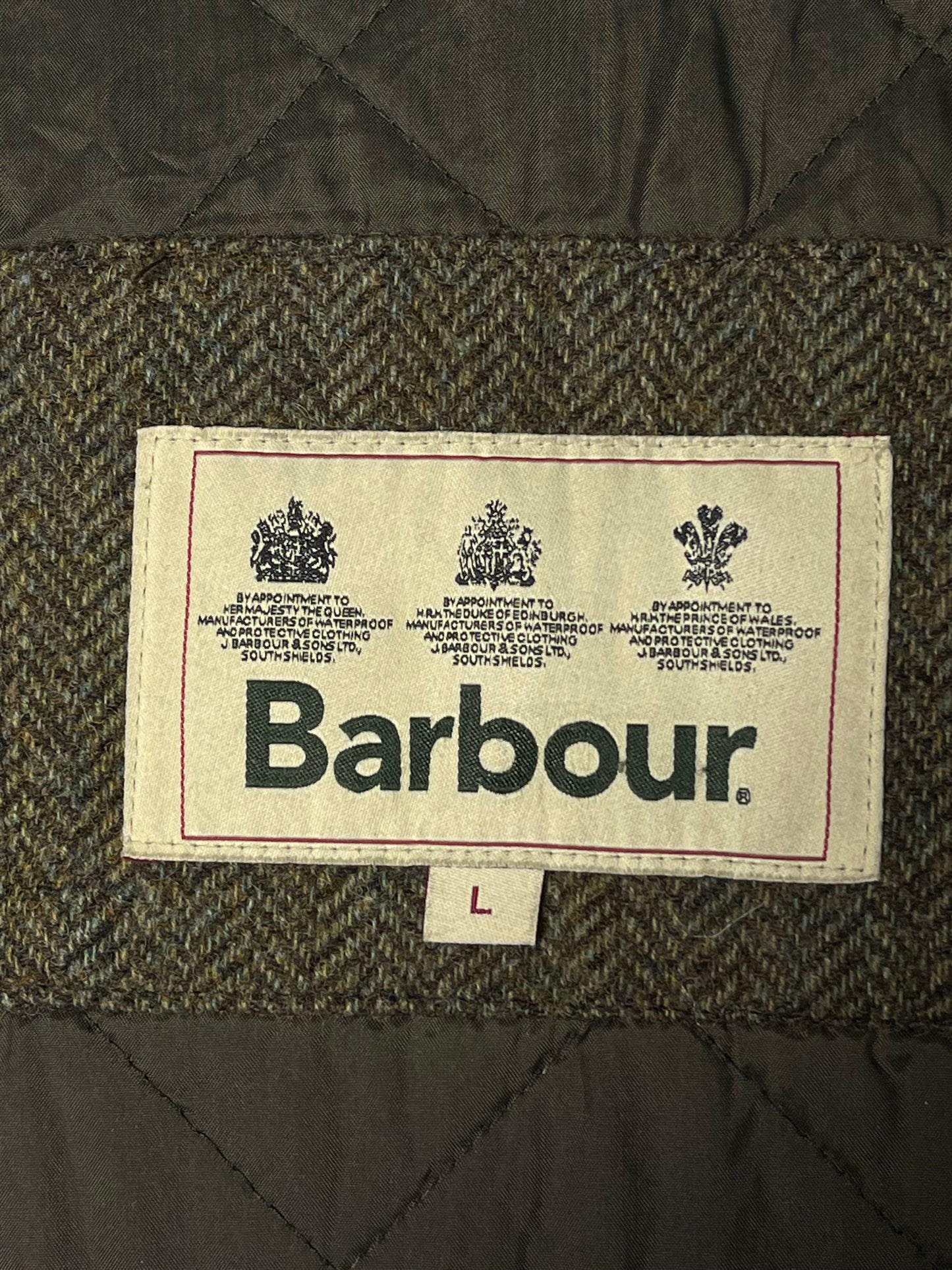 Barbour Hereford Wax Jacket – Olive – Size L