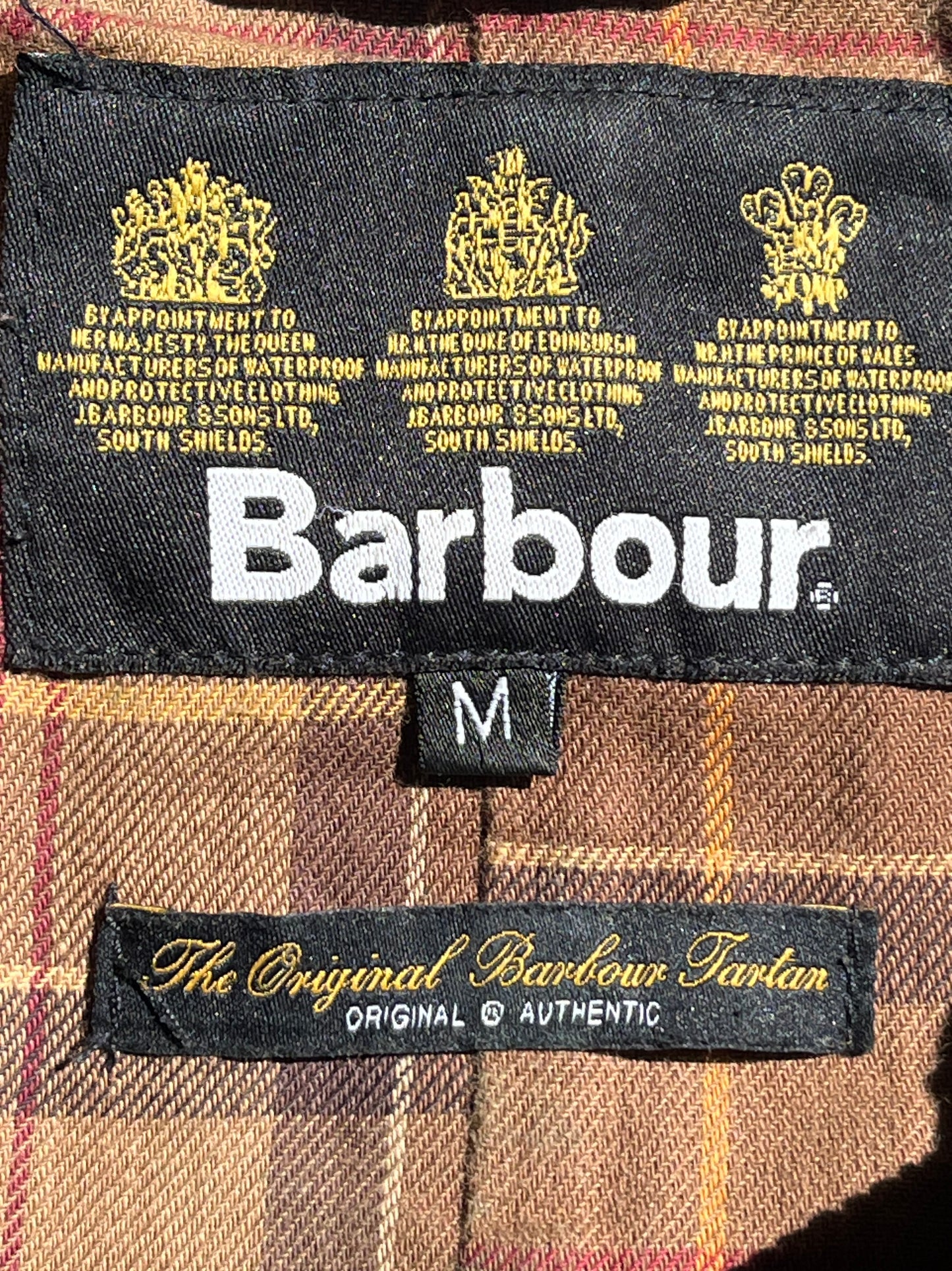 Barbour Ursula Wax Jacket Sandstone Vintage (2000s) – Size Medium