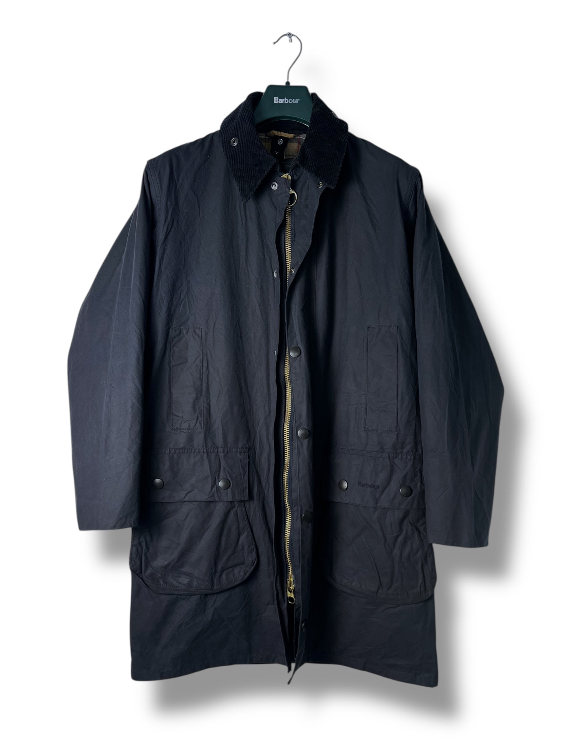 Barbour/バブアー OS Border 34 Barbour Border Wax Jacket – C34 (XS) – Modern – Draps Barcelona