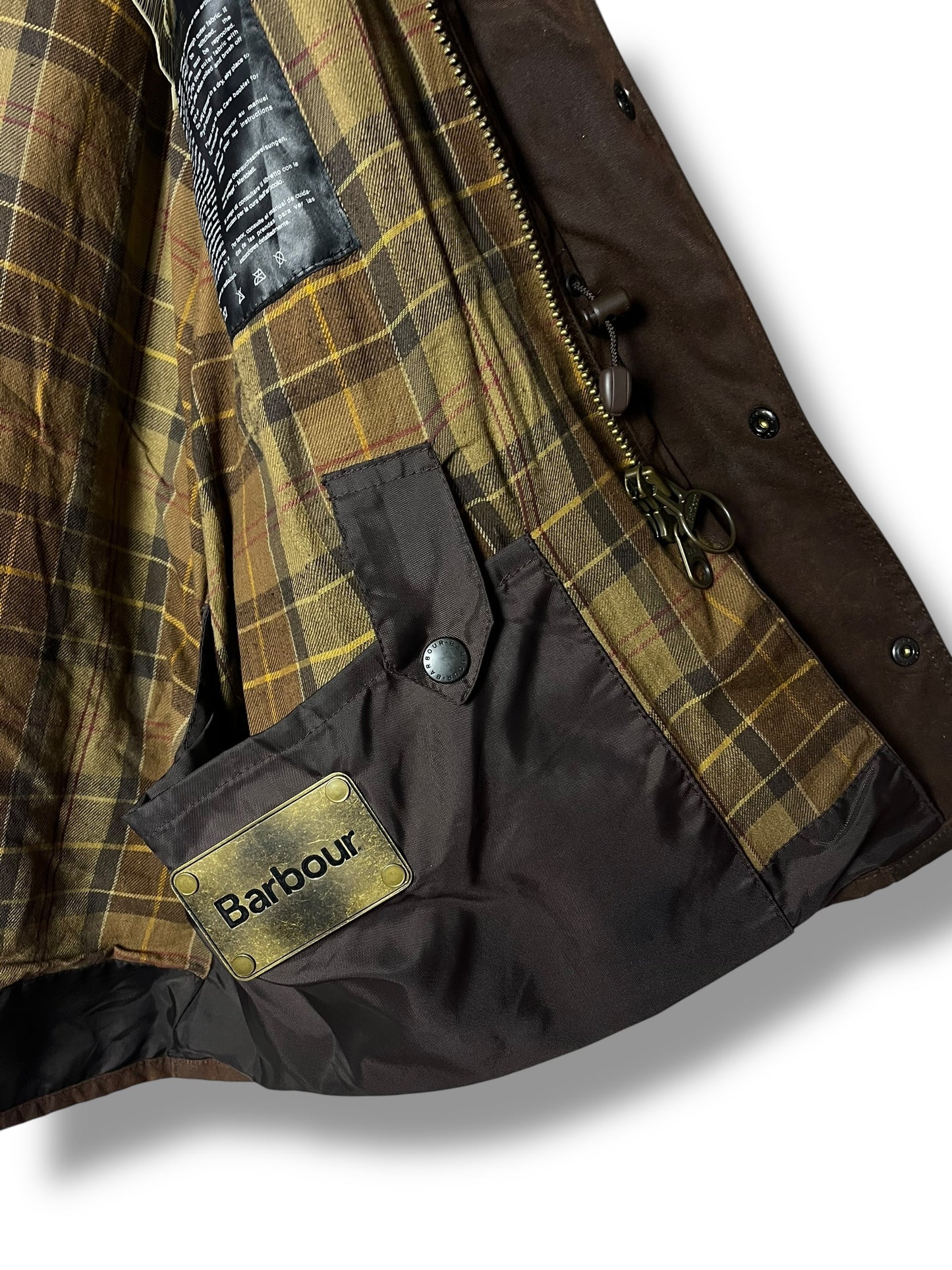 Rare Barbour Cowen Commando Jacket – Rust – C48