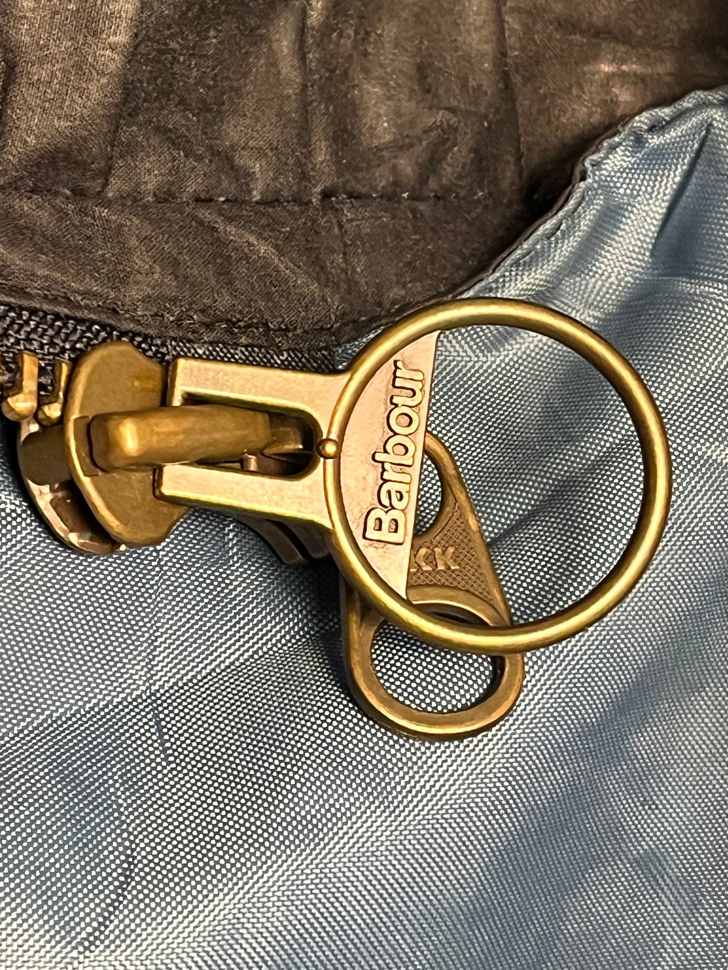 Retail Freezer L – lightweight Navy Blue – Waxed Cotton