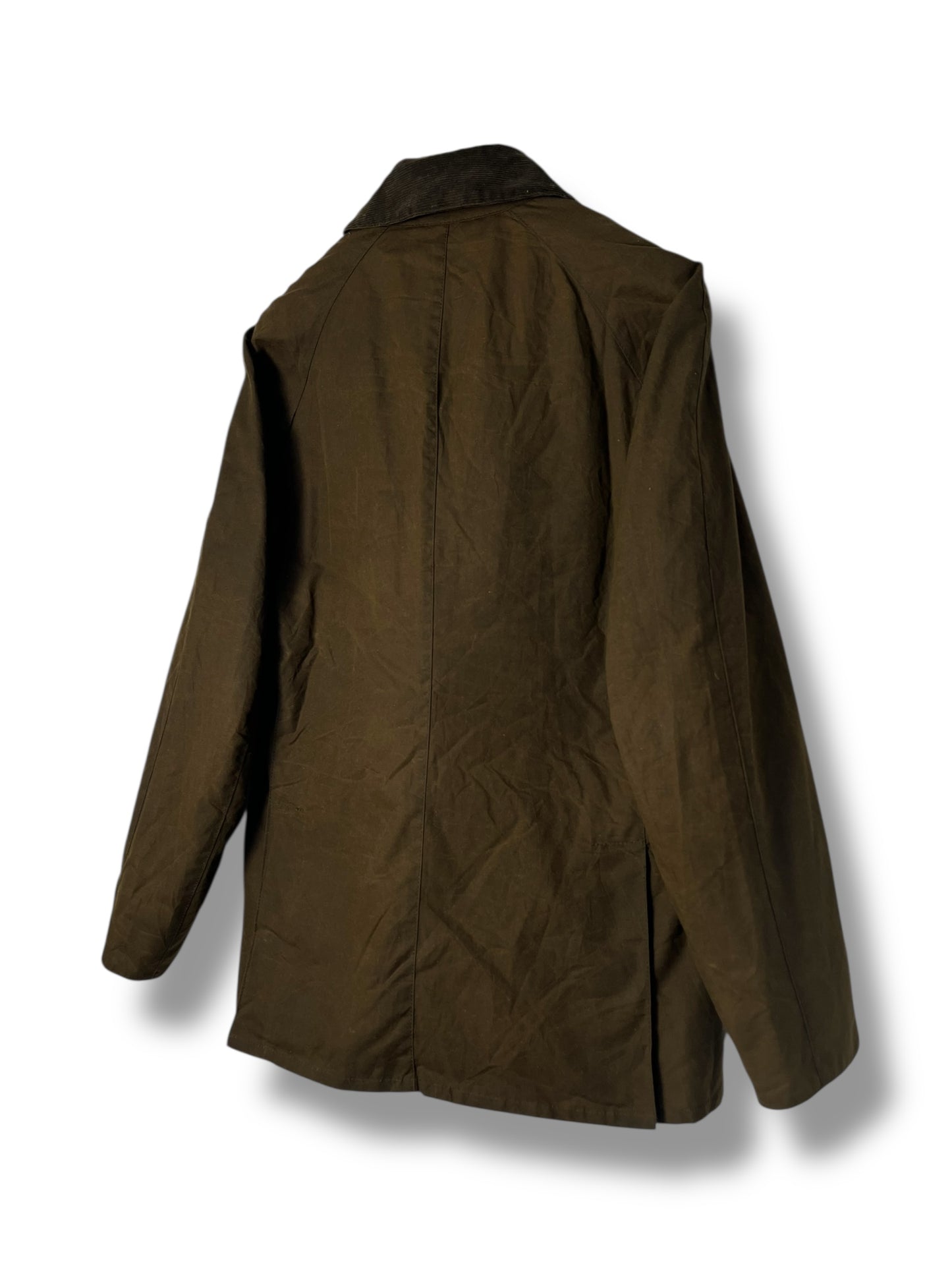 Barbour Retail Freezer Wax Jacket – Olive – Size S – Selected by DRAPS