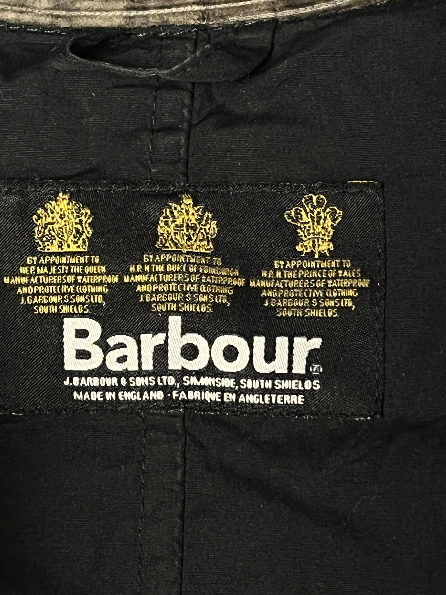 Barbour New International – Medium – Black – Early 2000s