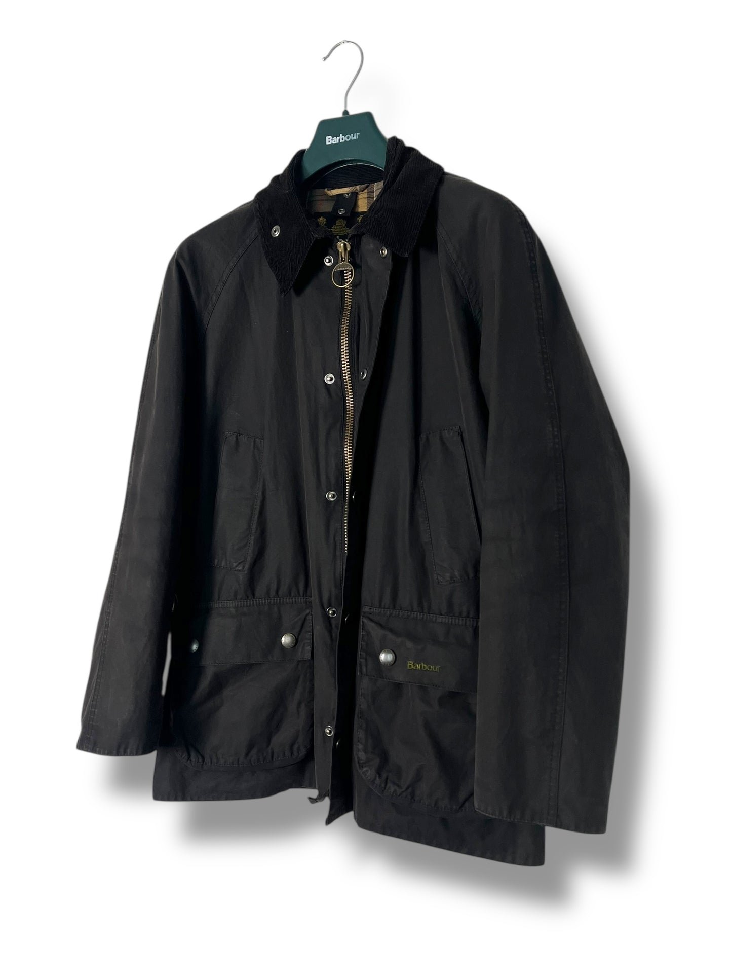 Barbour Ashby MWX0873BK91 – Vintage Black Wax Jacket (Size M)