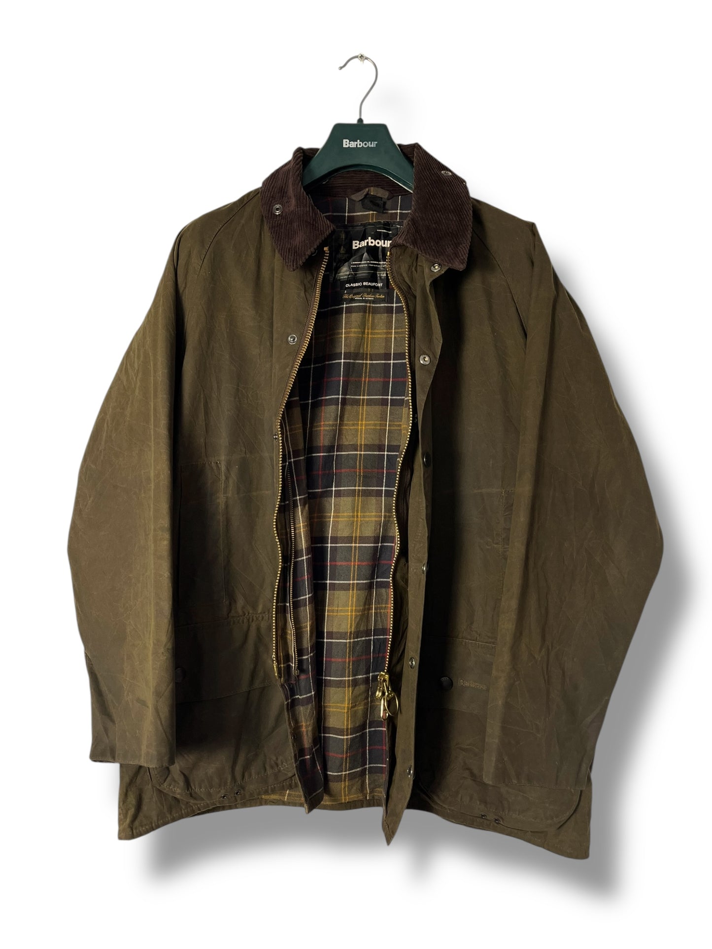 Barbour Classic Beaufort Jacket – Olive – C44 / 112c