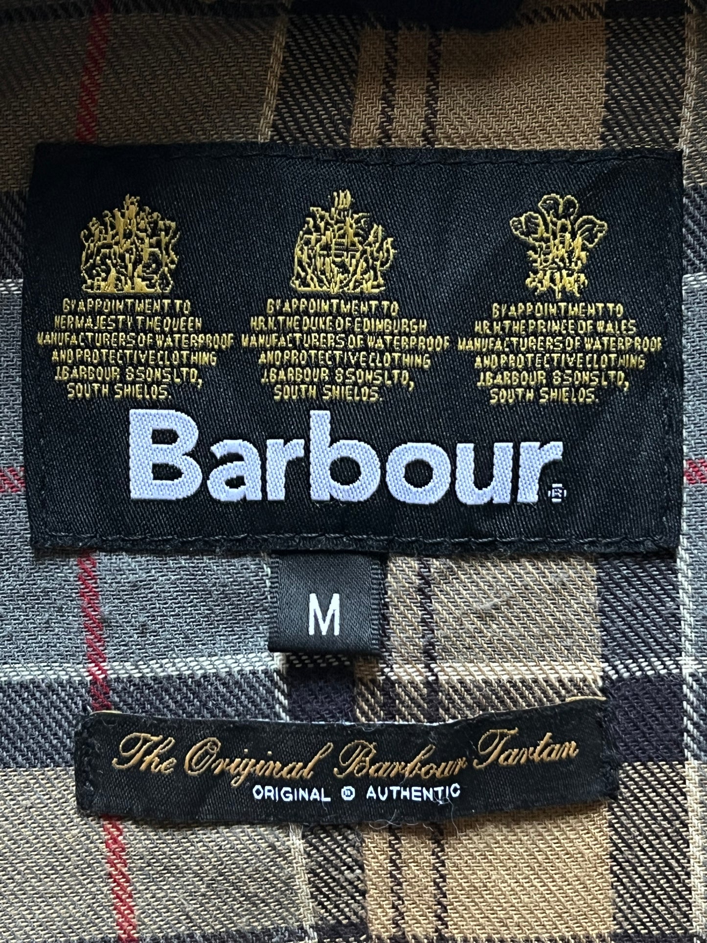 Barbour Ashby MWX0873BK91 – Vintage Black Wax Jacket (Size M)