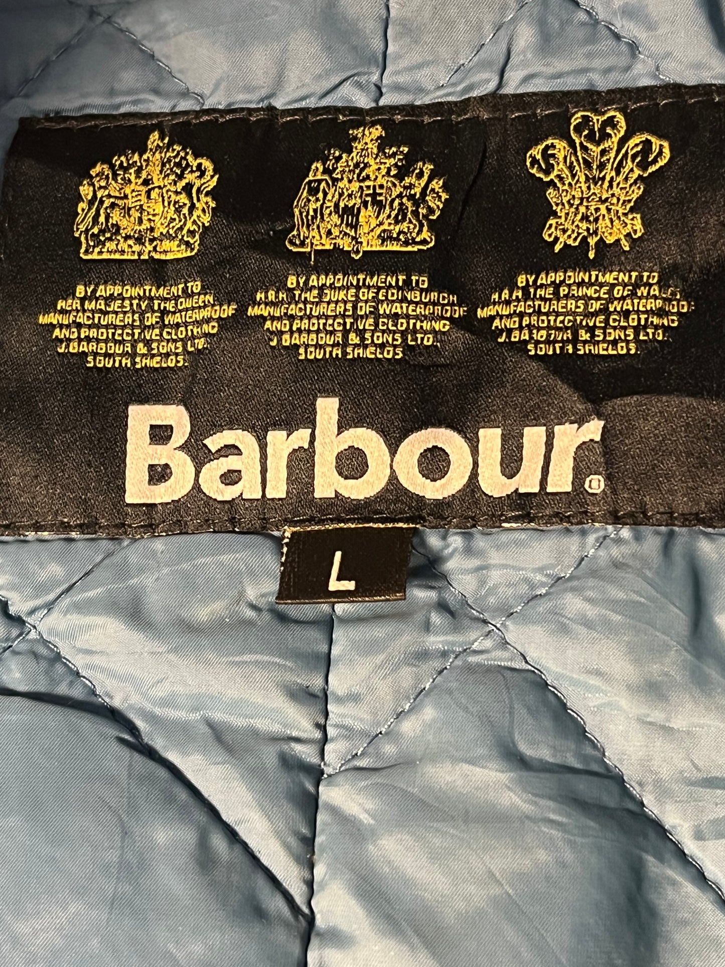 Barbour Retail Freezer Wax Jacket Size L